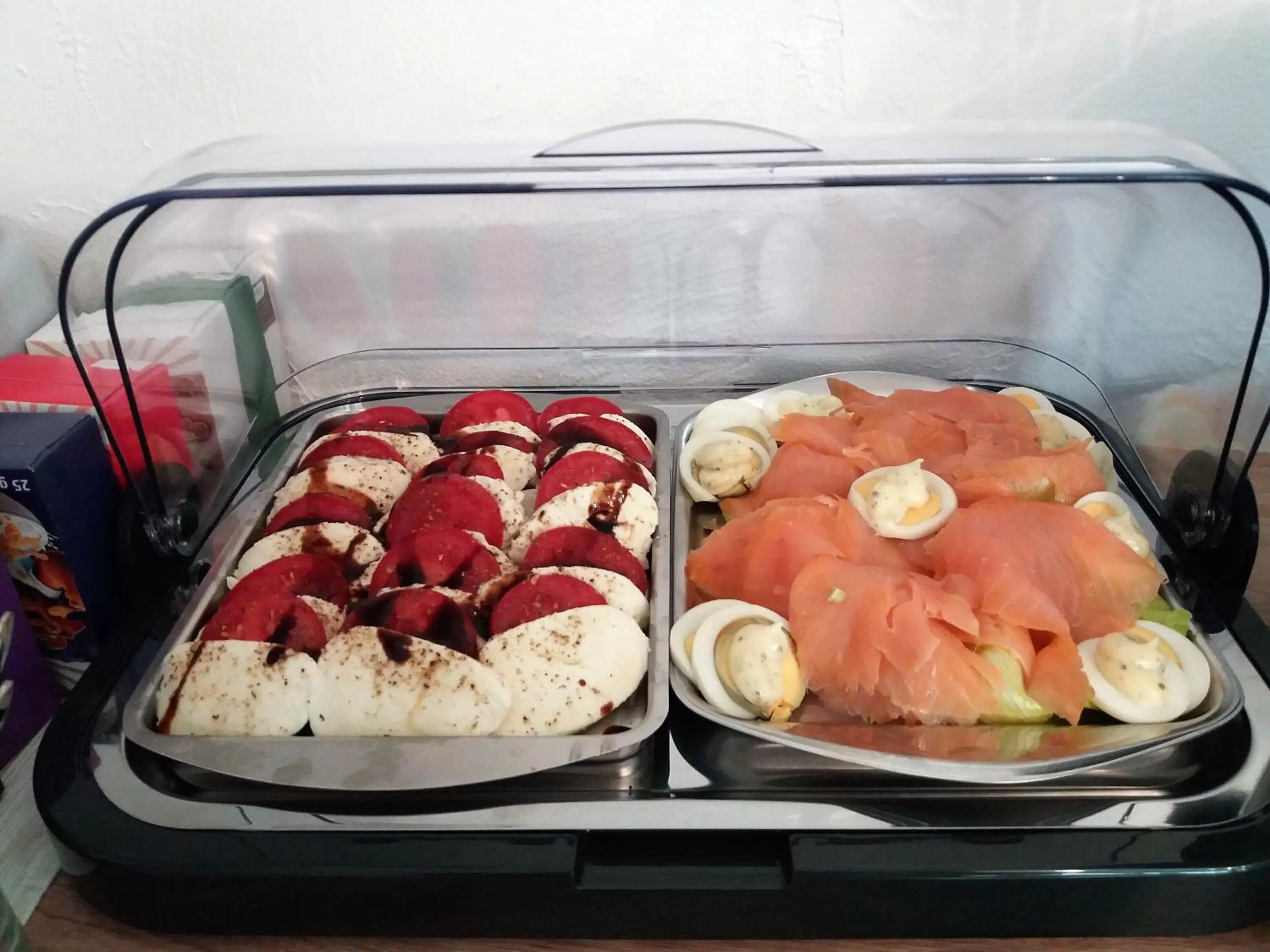 Food close-up in Gästehaus Am Hochsimmer