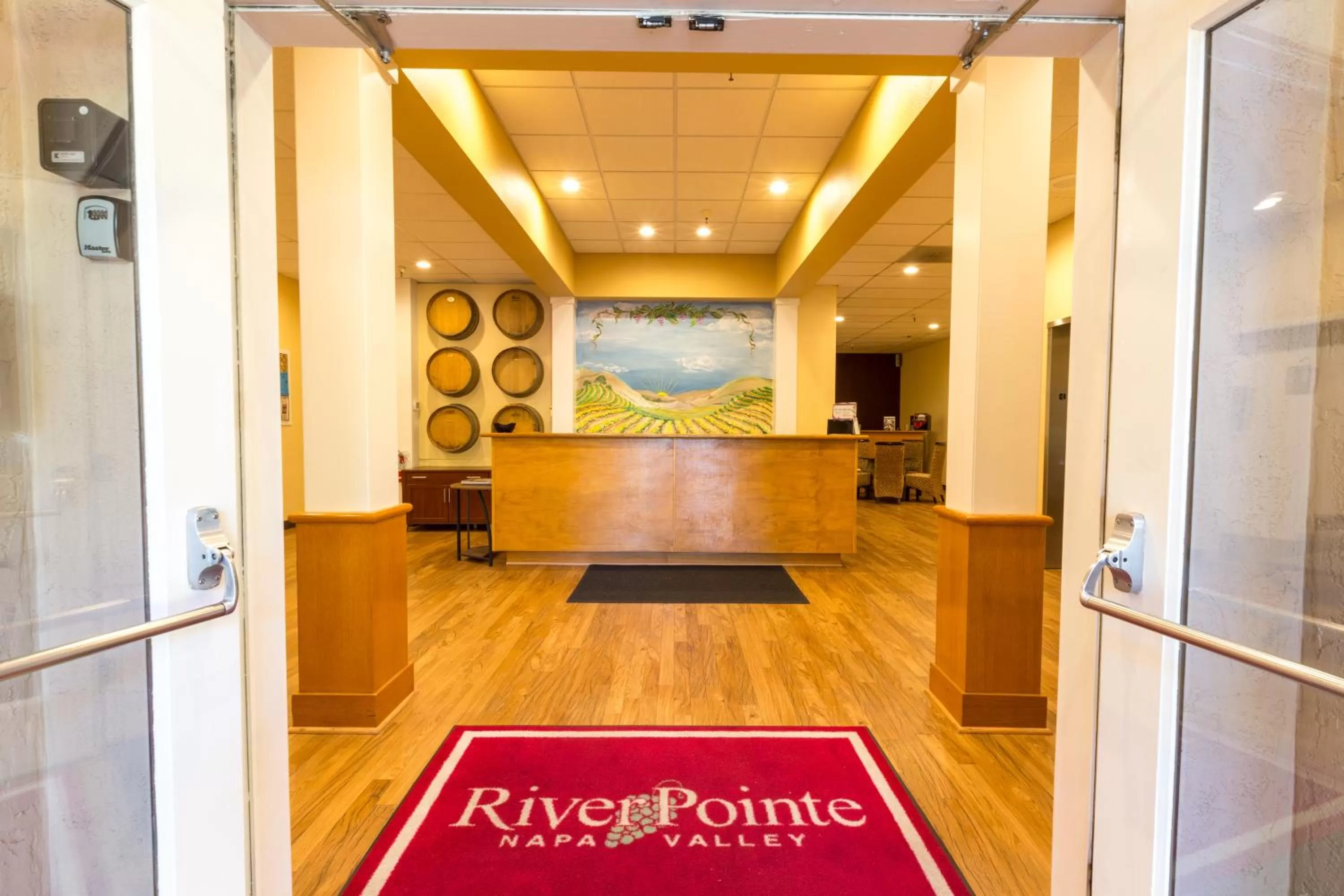 Lobby or reception in RiverPointe Napa Valley Resort