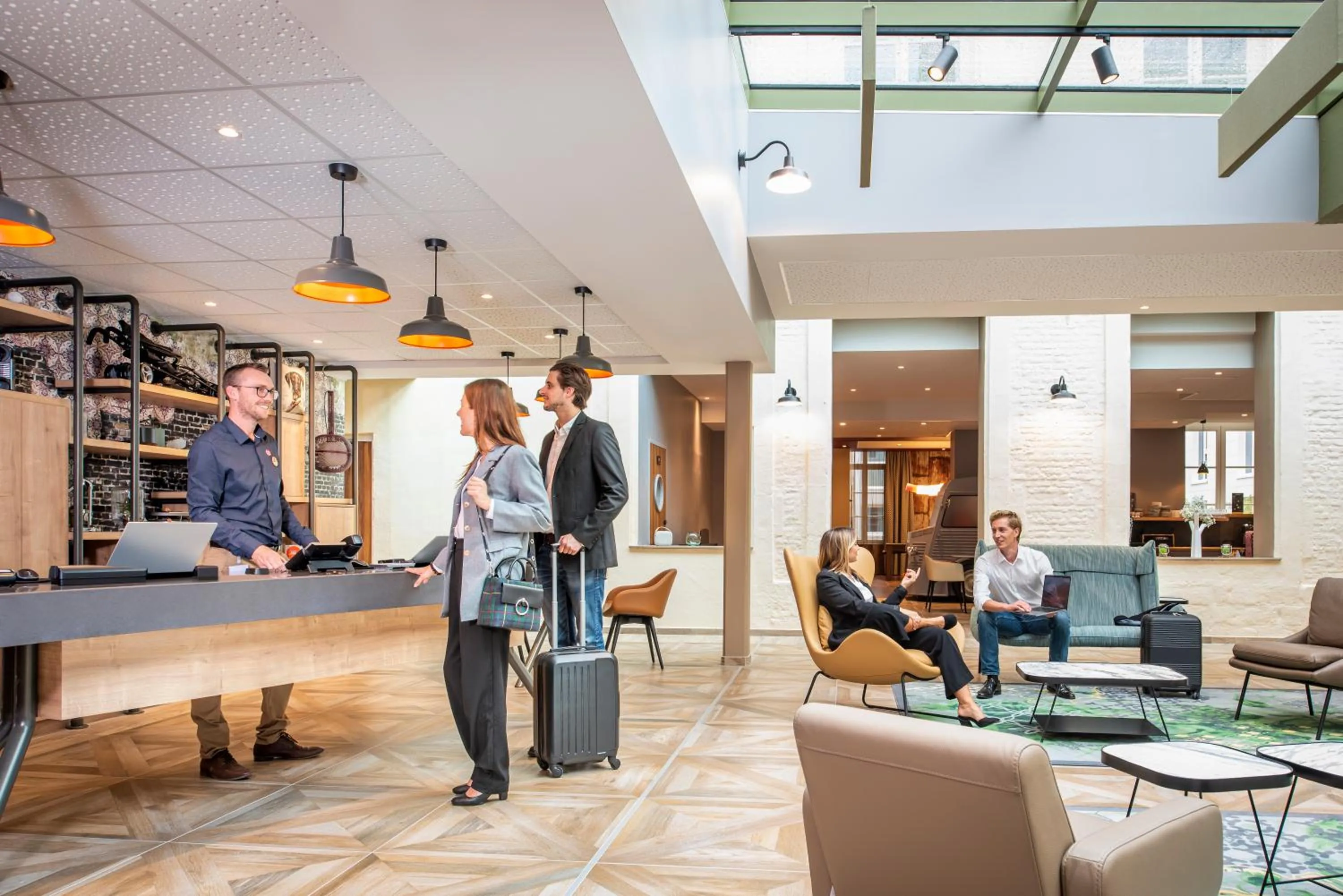 Lobby or reception in Aparthotel Adagio Lille Centre Grand Place