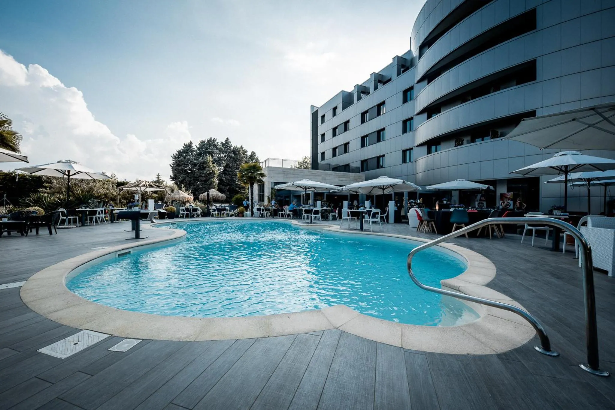 Balcony/Terrace in Amatì Design Green Hotel