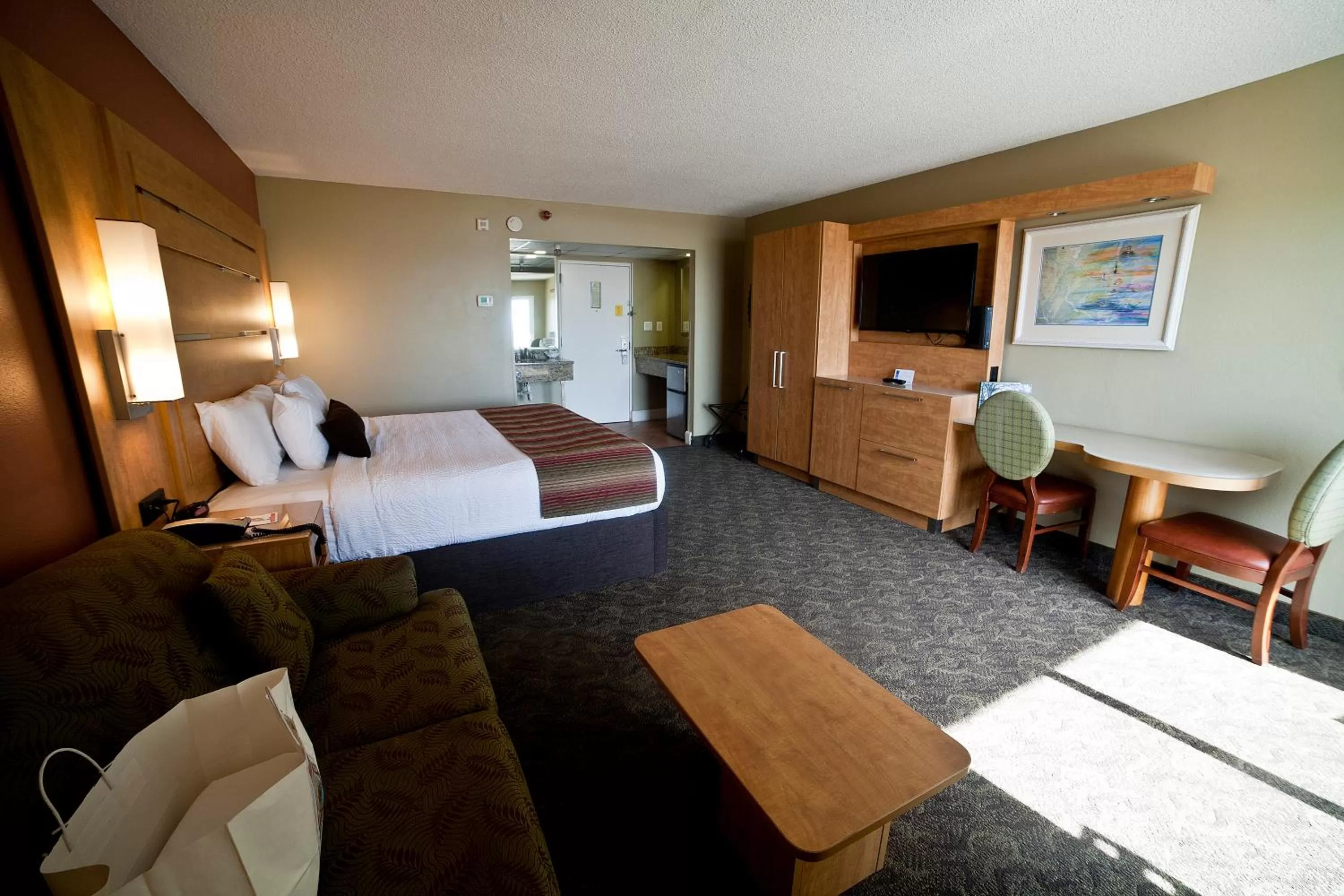 Photo of the whole room, Bed in DeSoto Beach Hotel