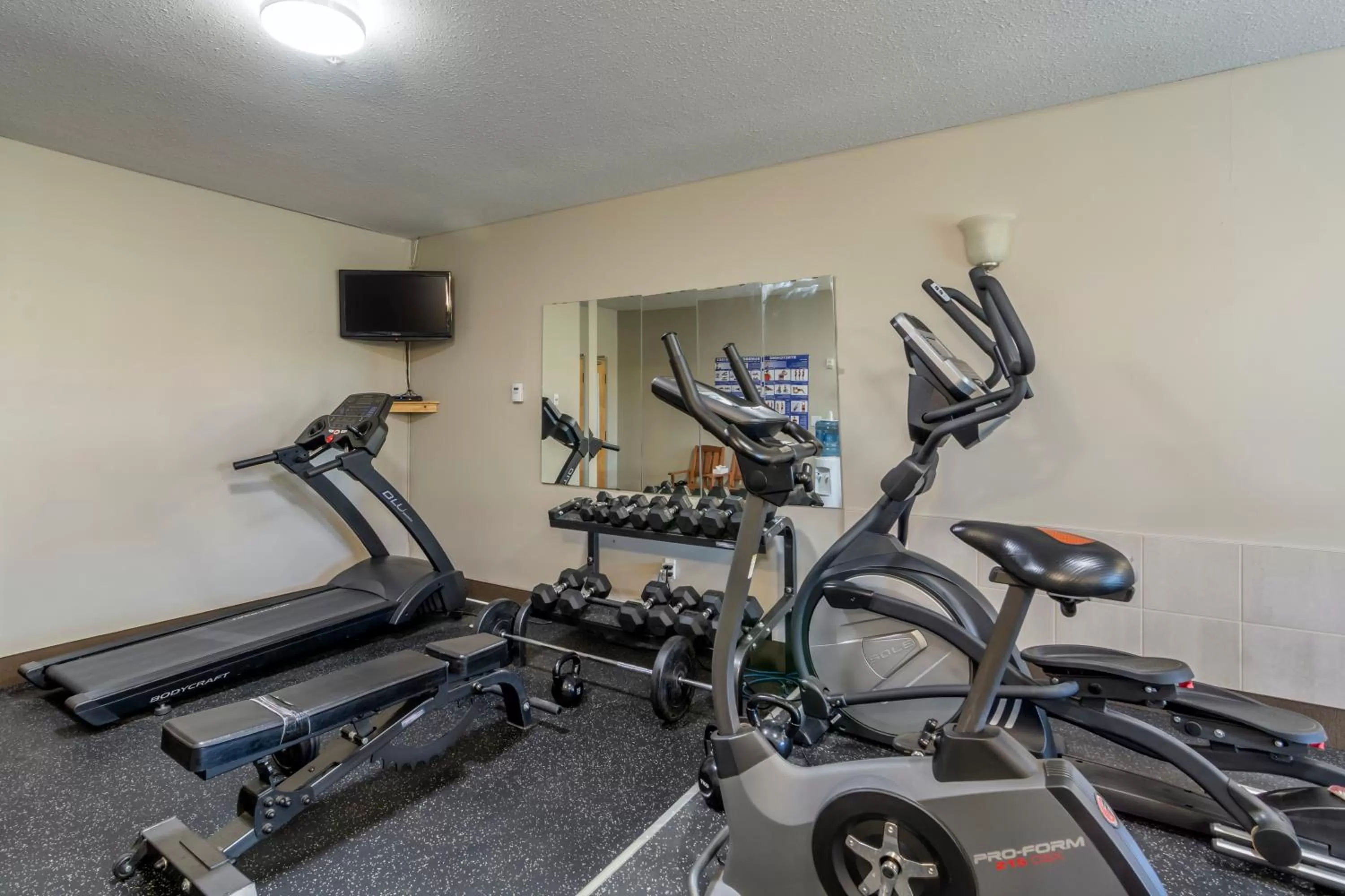 Fitness centre/facilities in Devonian Hotel and Suites