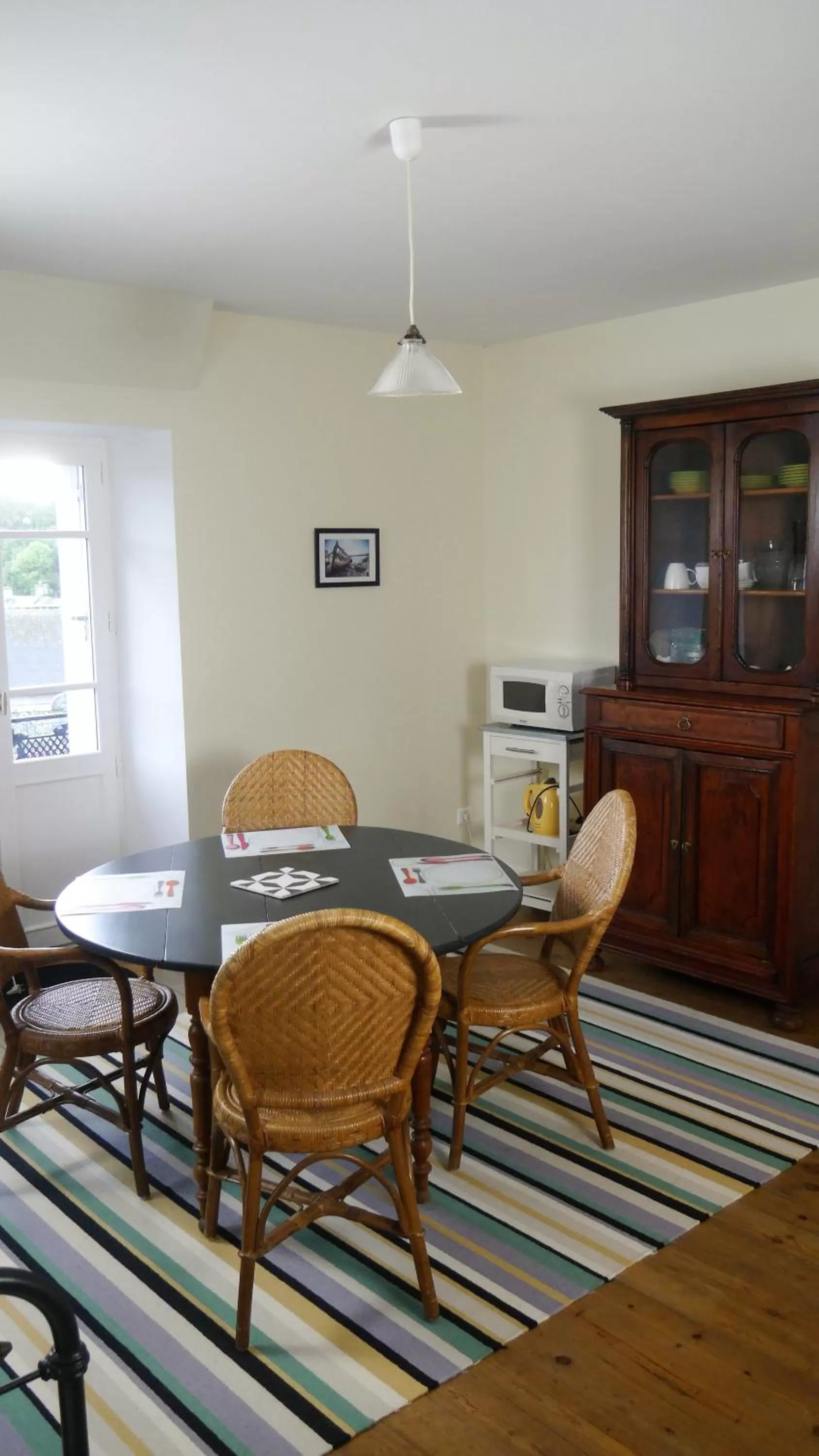Kitchen or kitchenette, Dining Area in Maison Castel Braz
