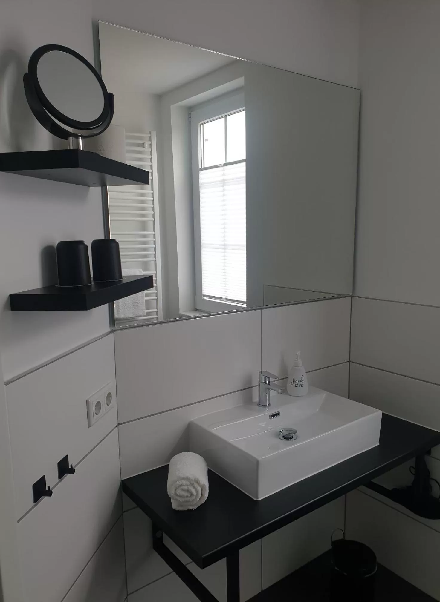 Bathroom in Hotel Apartment Ferienwohnung Meyenhof Frankenberg Eder