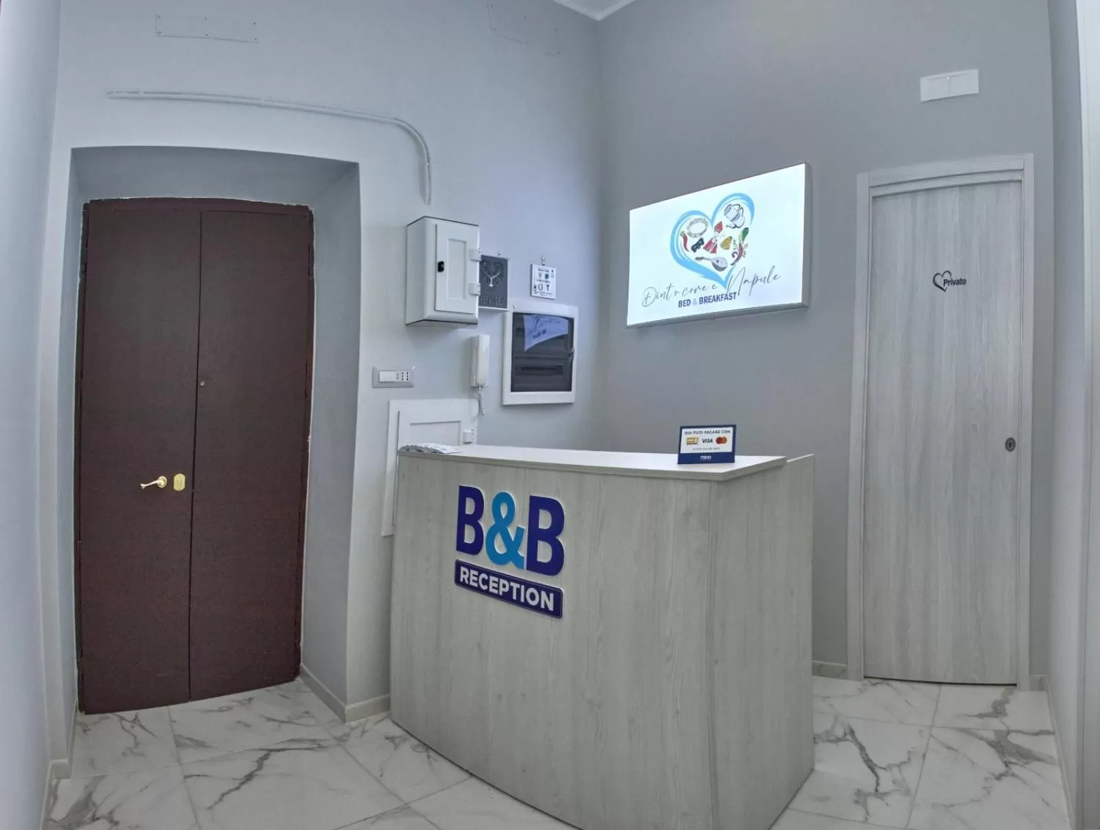Lobby or reception, Lobby/Reception in B&B Dint 'o core e Napule