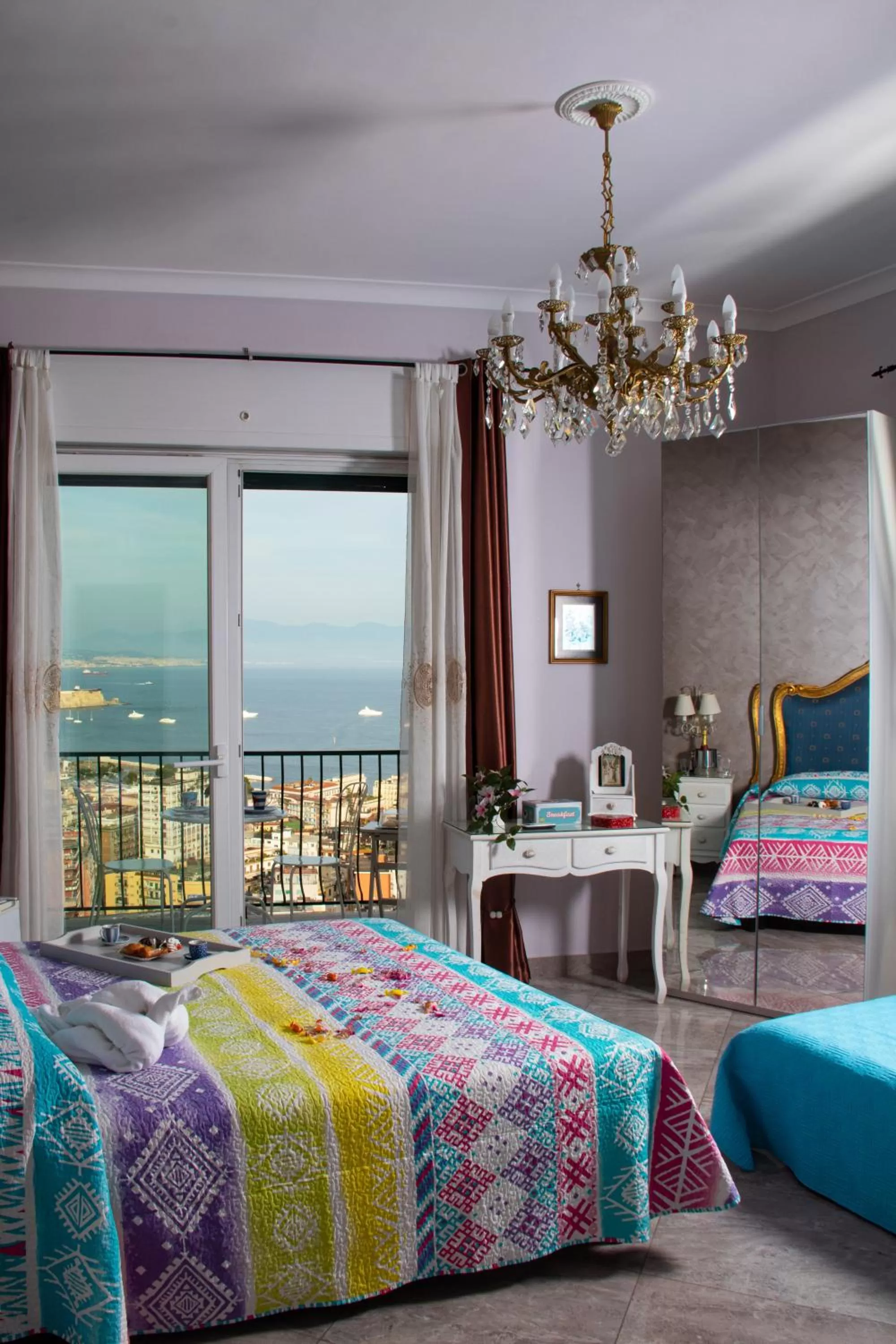 Photo of the whole room, Bed in Nido Dei Gabbiani