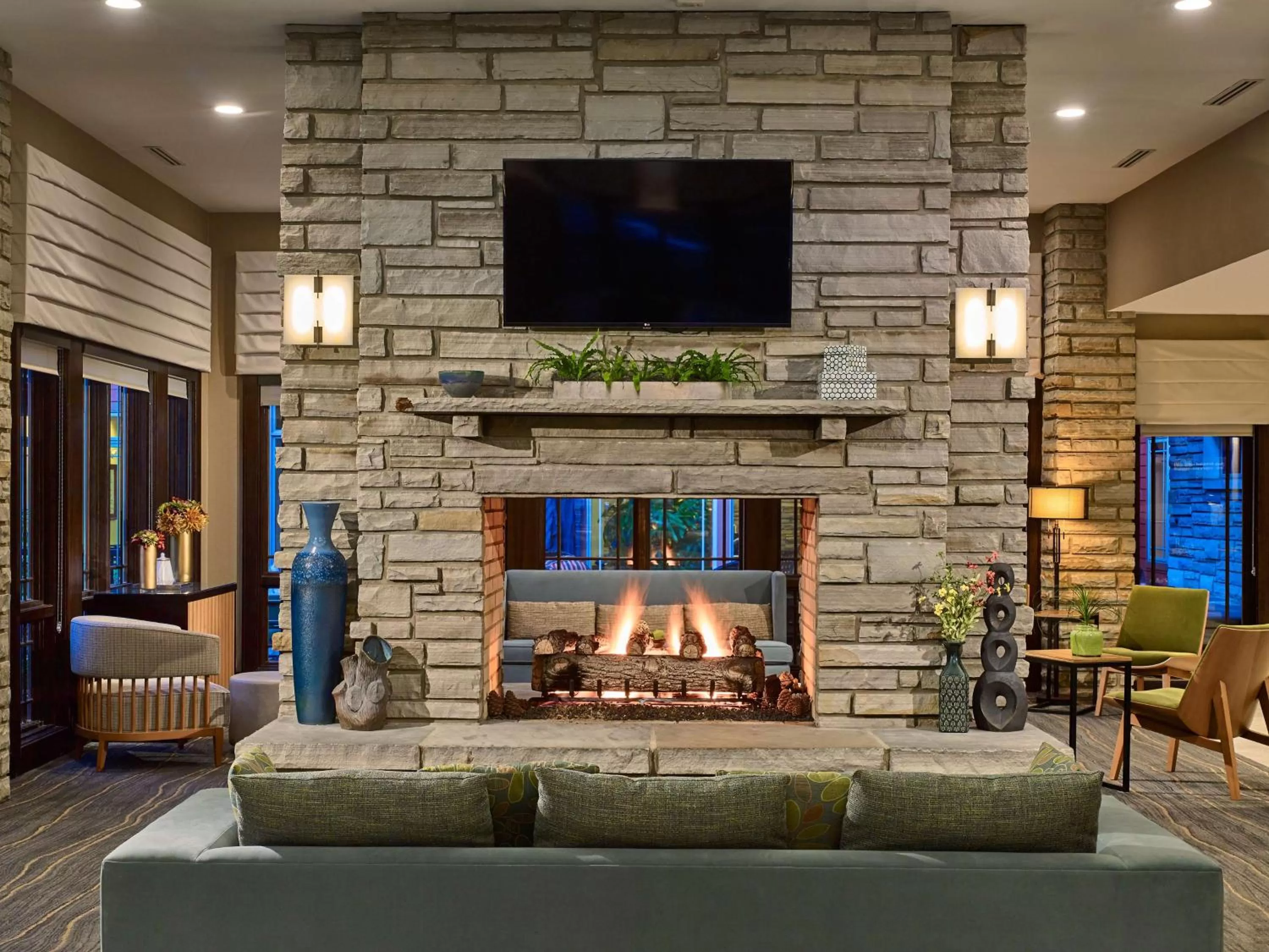 Lobby or reception in Hilton Garden Inn Gatlinburg