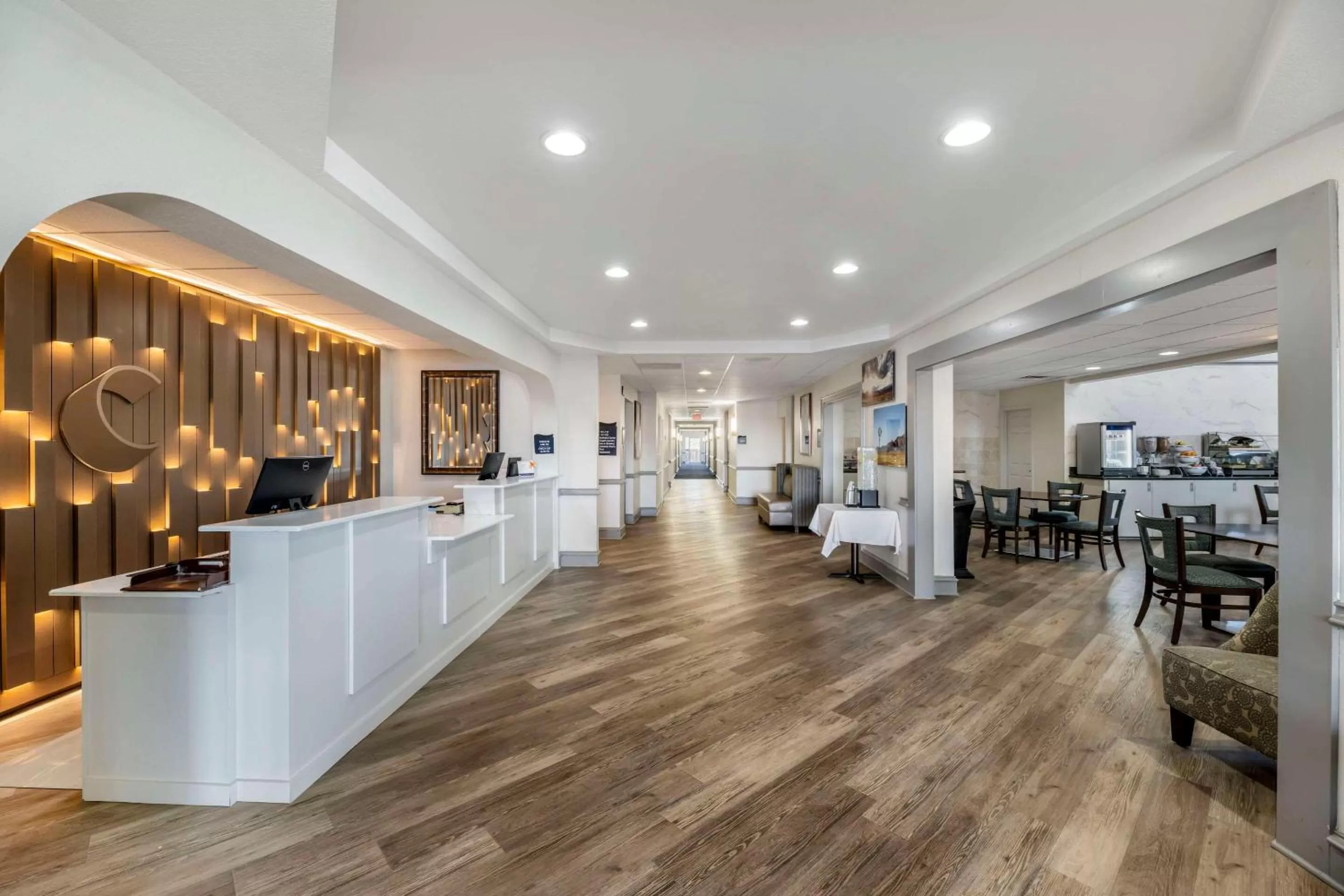 Lobby or reception in Comfort Inn & Suites Andrews