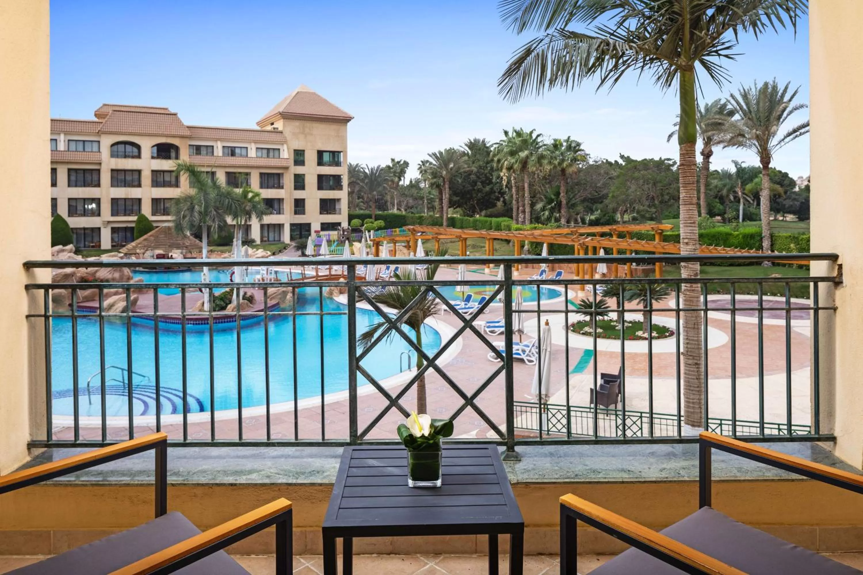 View (from property/room) in Hilton Pyramids Golf