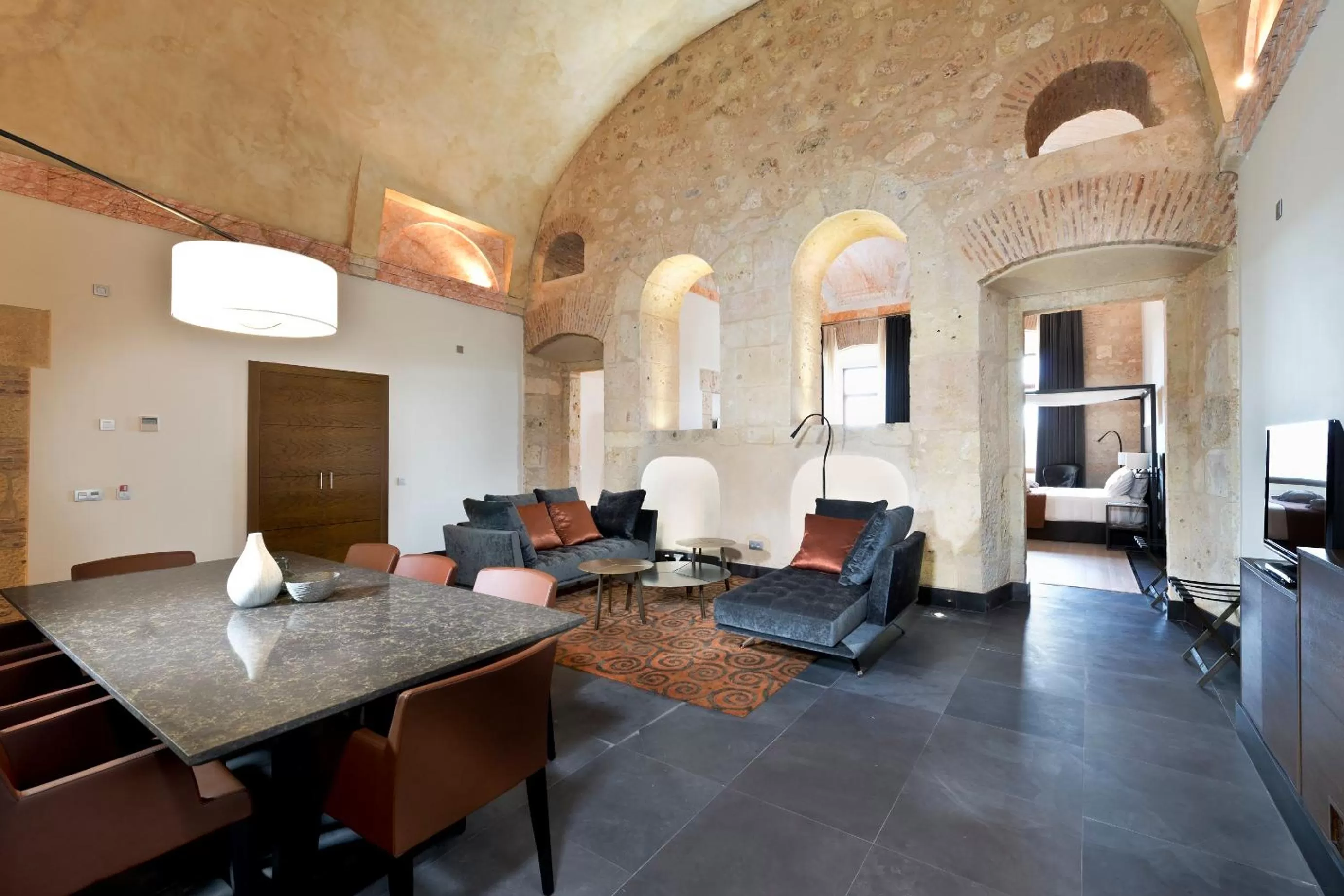 Living room in Áurea Convento Capuchinos by Eurostars Hotel Company
