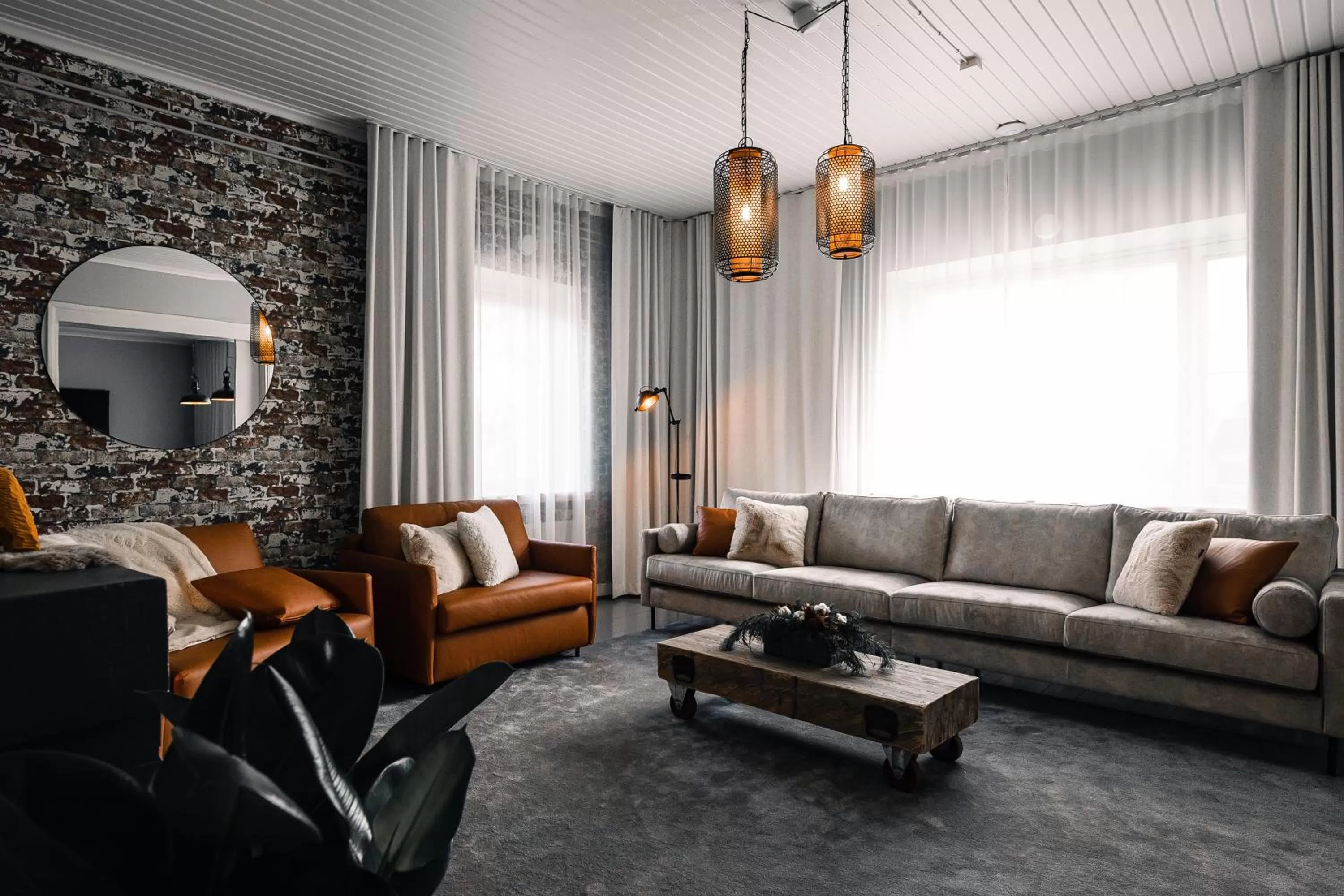 Living room in Apukka Resort