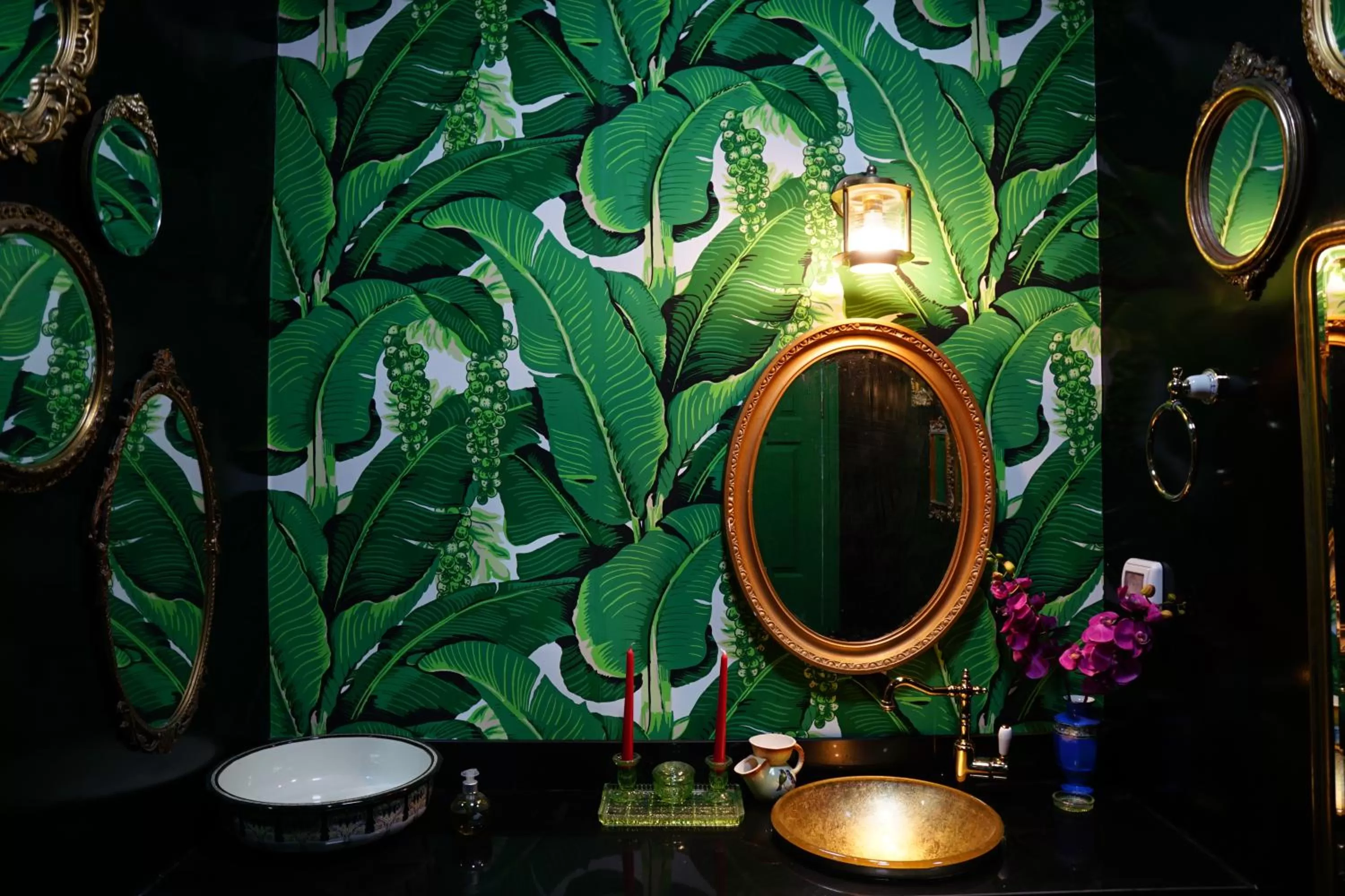 Bathroom in The Walled Off Hotel