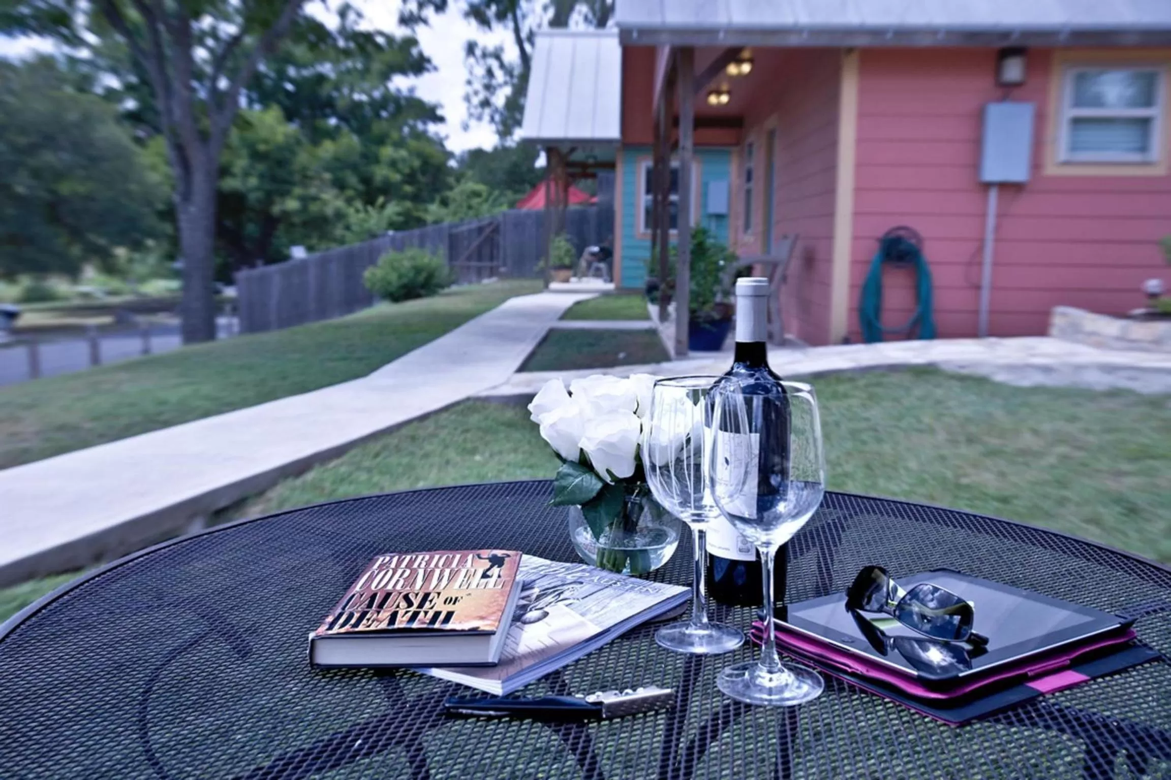 Property building in Blanco Riverside Cottages
