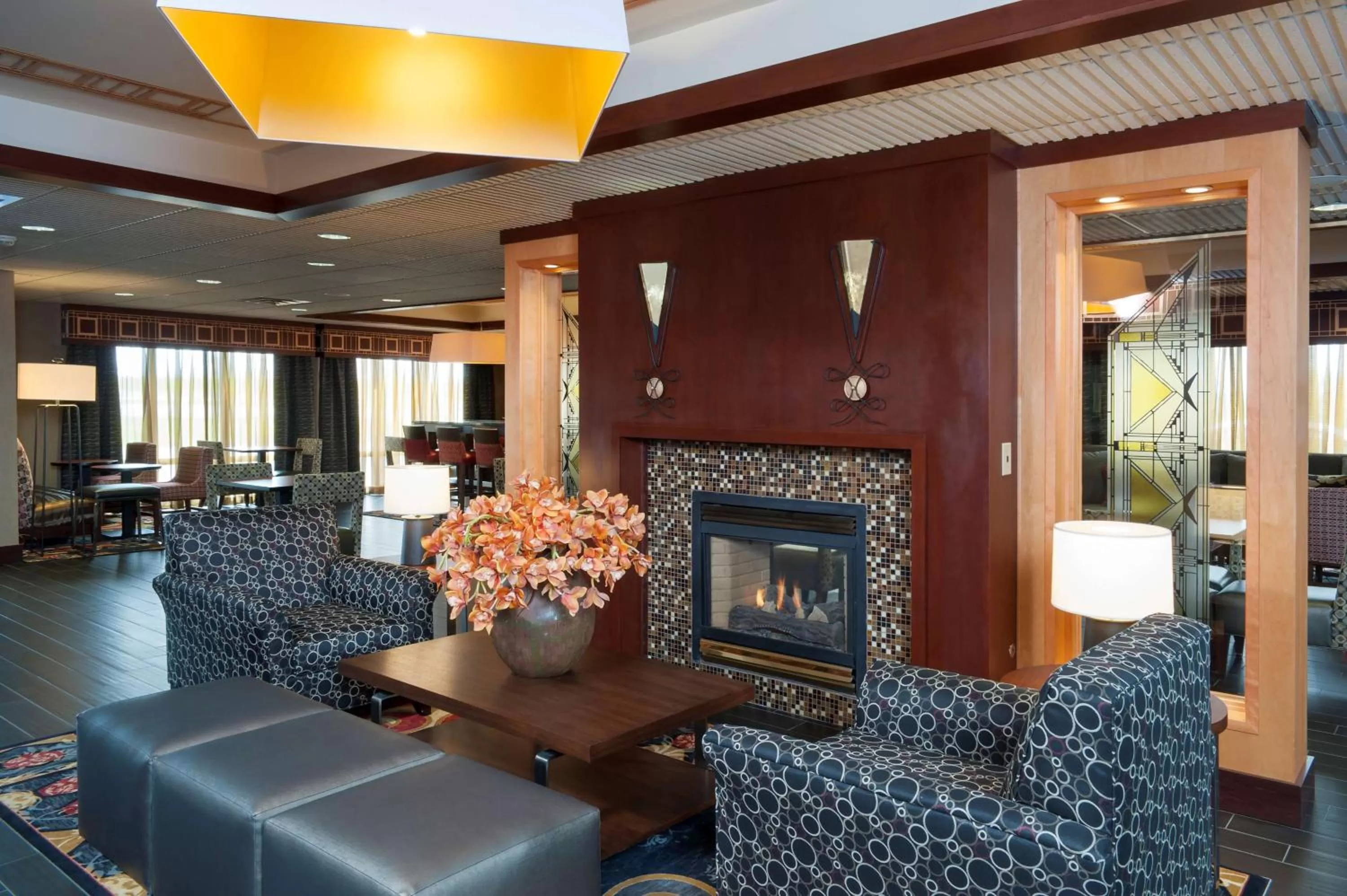 Lobby or reception in Hampton Inn Seymour