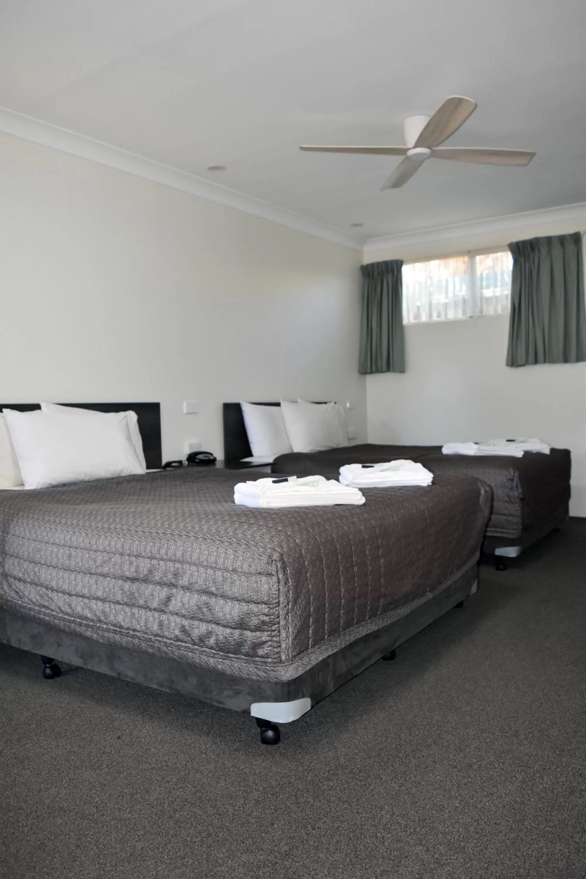 Bed in Ten Dollar Town Motel