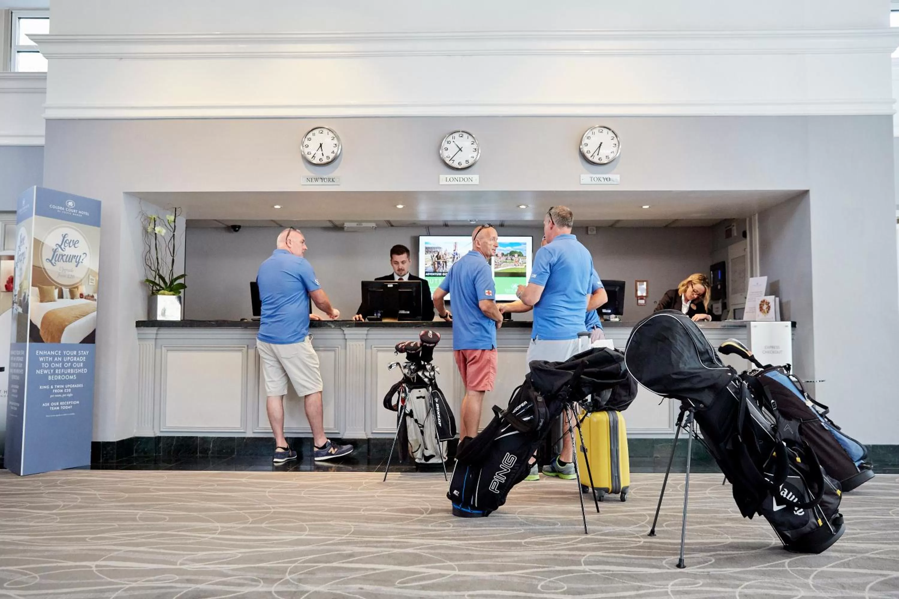 Lobby or reception in Coldra Court Hotel by Celtic Manor