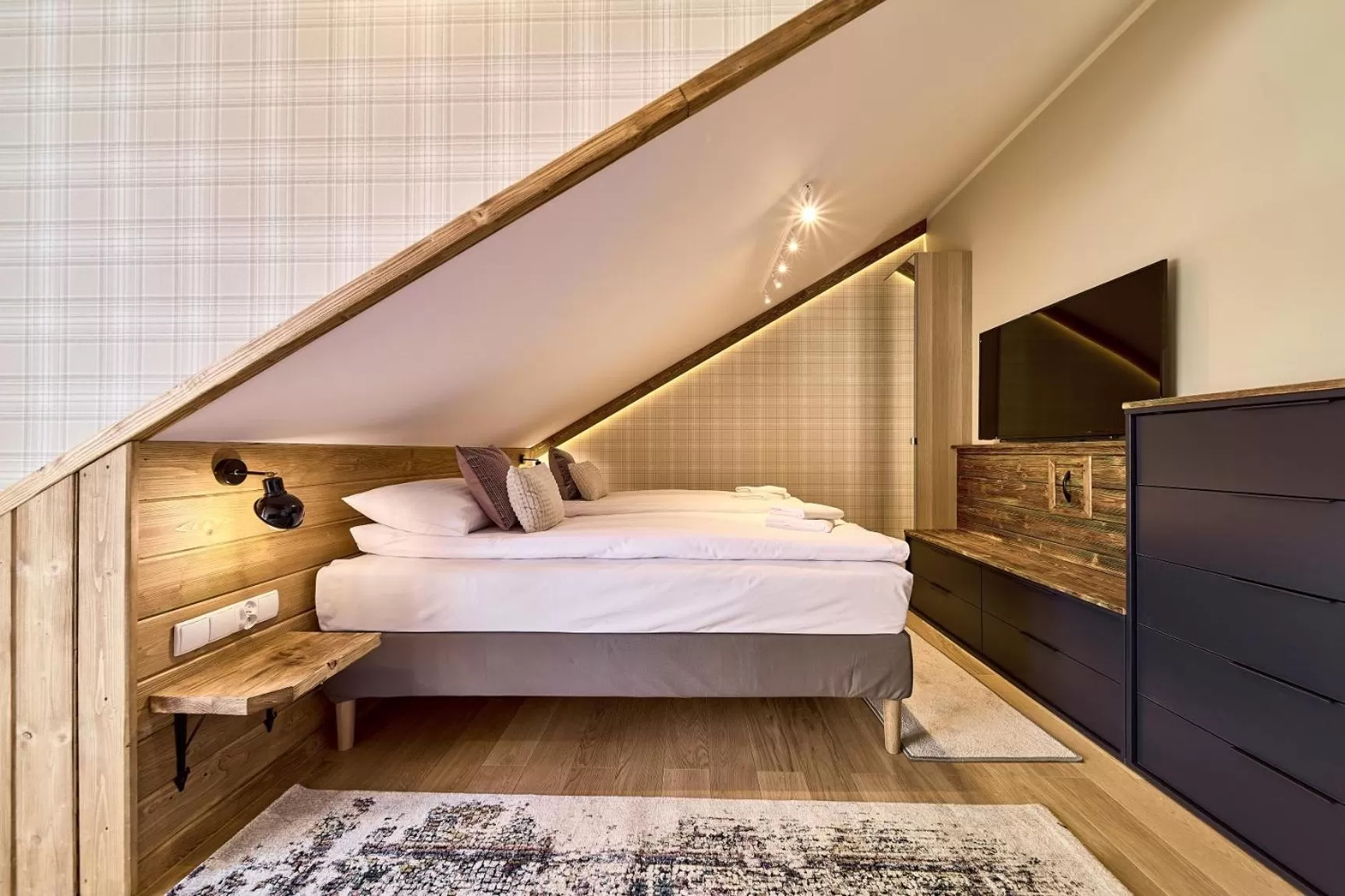Bed in Aparthotel Giewont