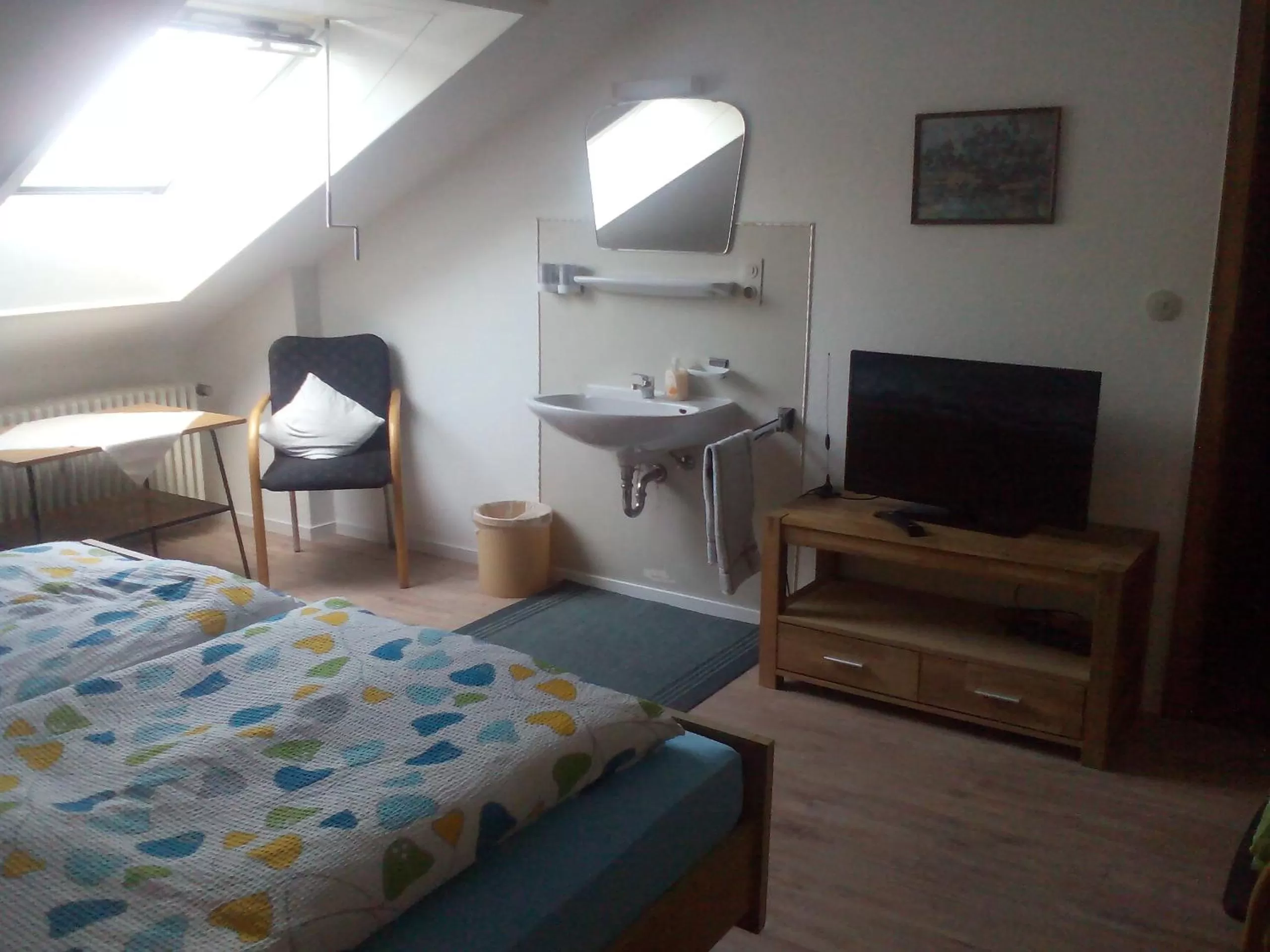 Decorative detail, Bed in Landgasthof Schänzer