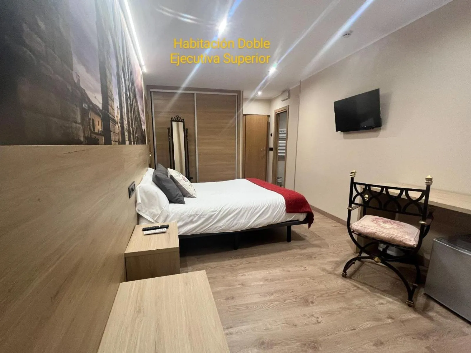 Bed in Hotel Venta Magullo
