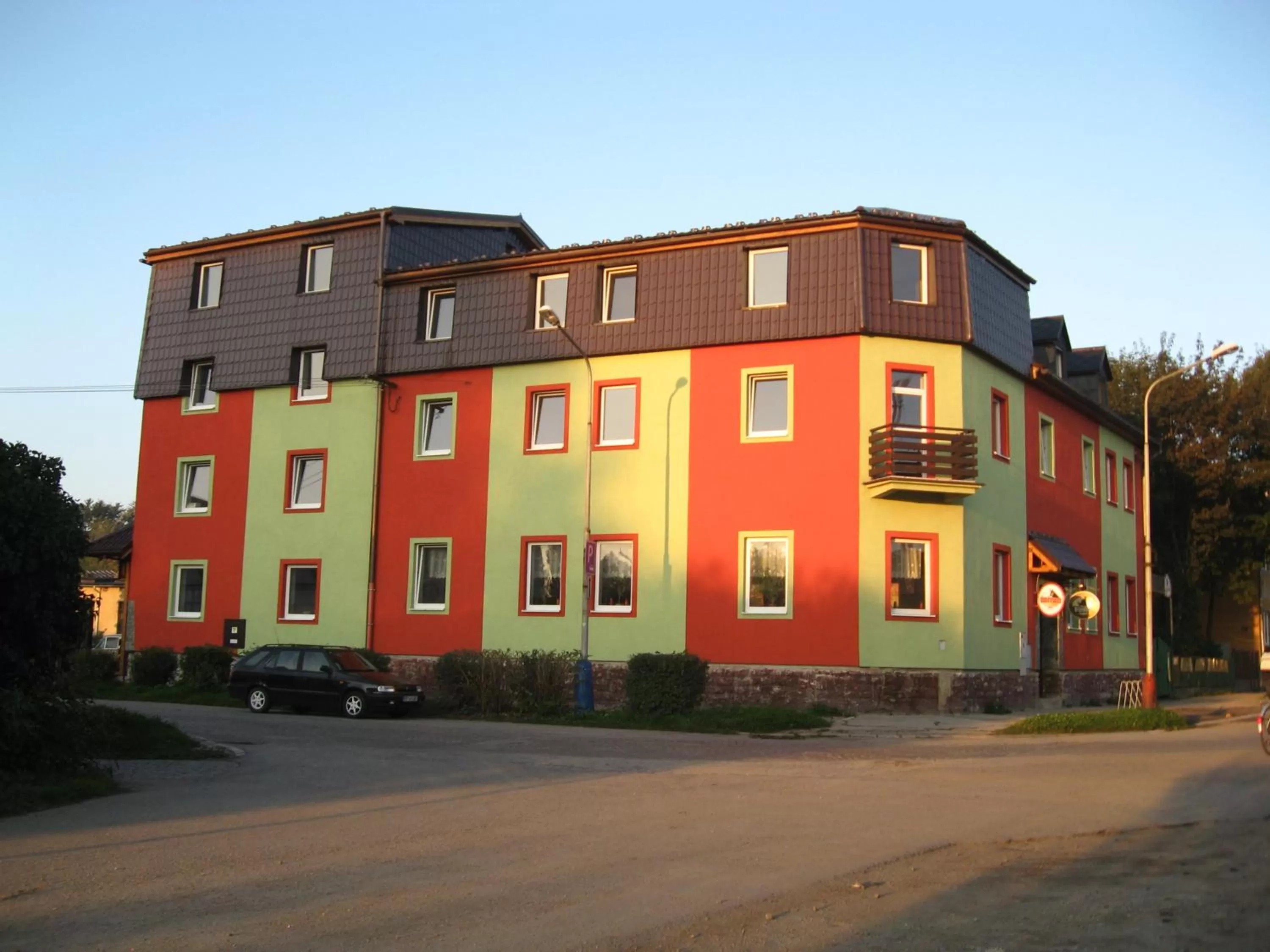 Facade/entrance in Penzión Slávia