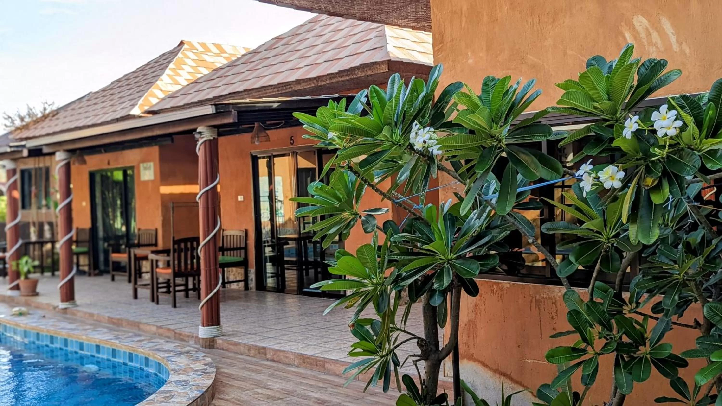 Property building in Panisara Pool Villa Resort Huahin