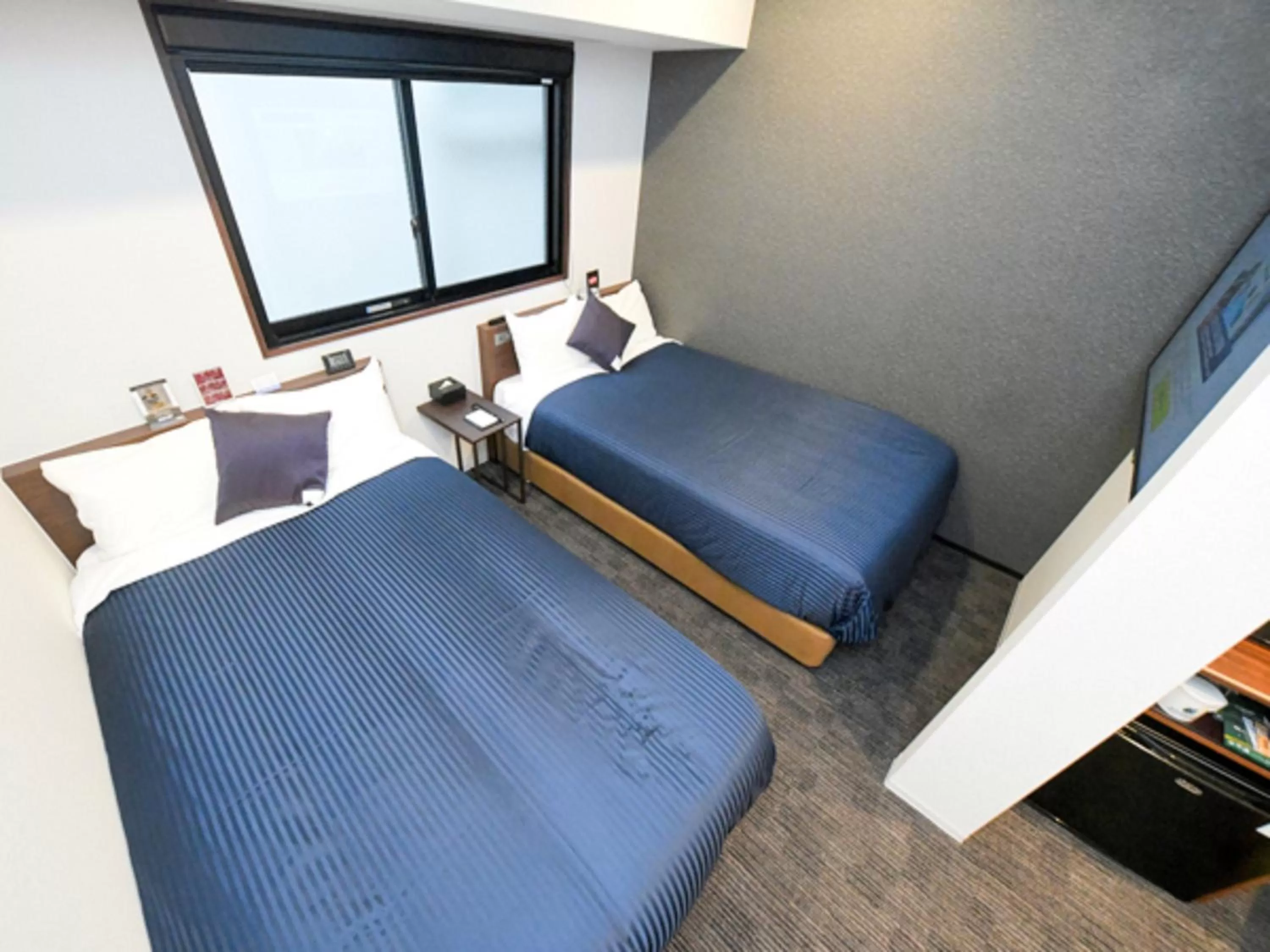 Bed in HOTEL LiVEMAX Asakusa-Ekimae