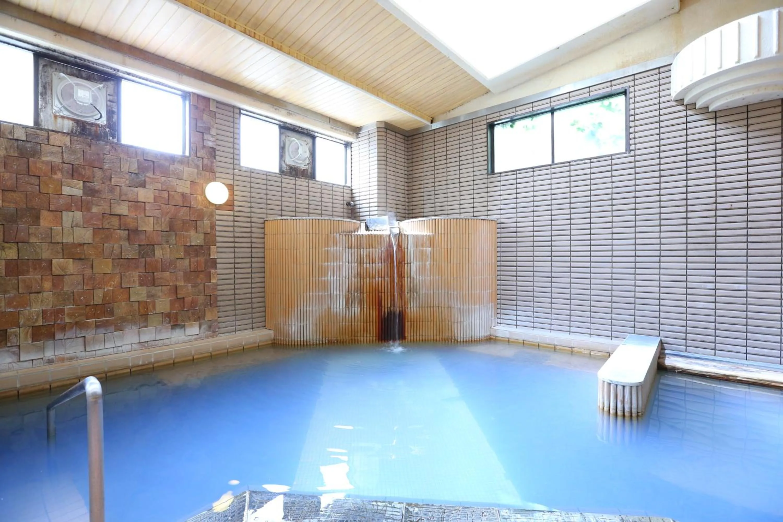 Hot Spring Bath in Hotel Yudanaka