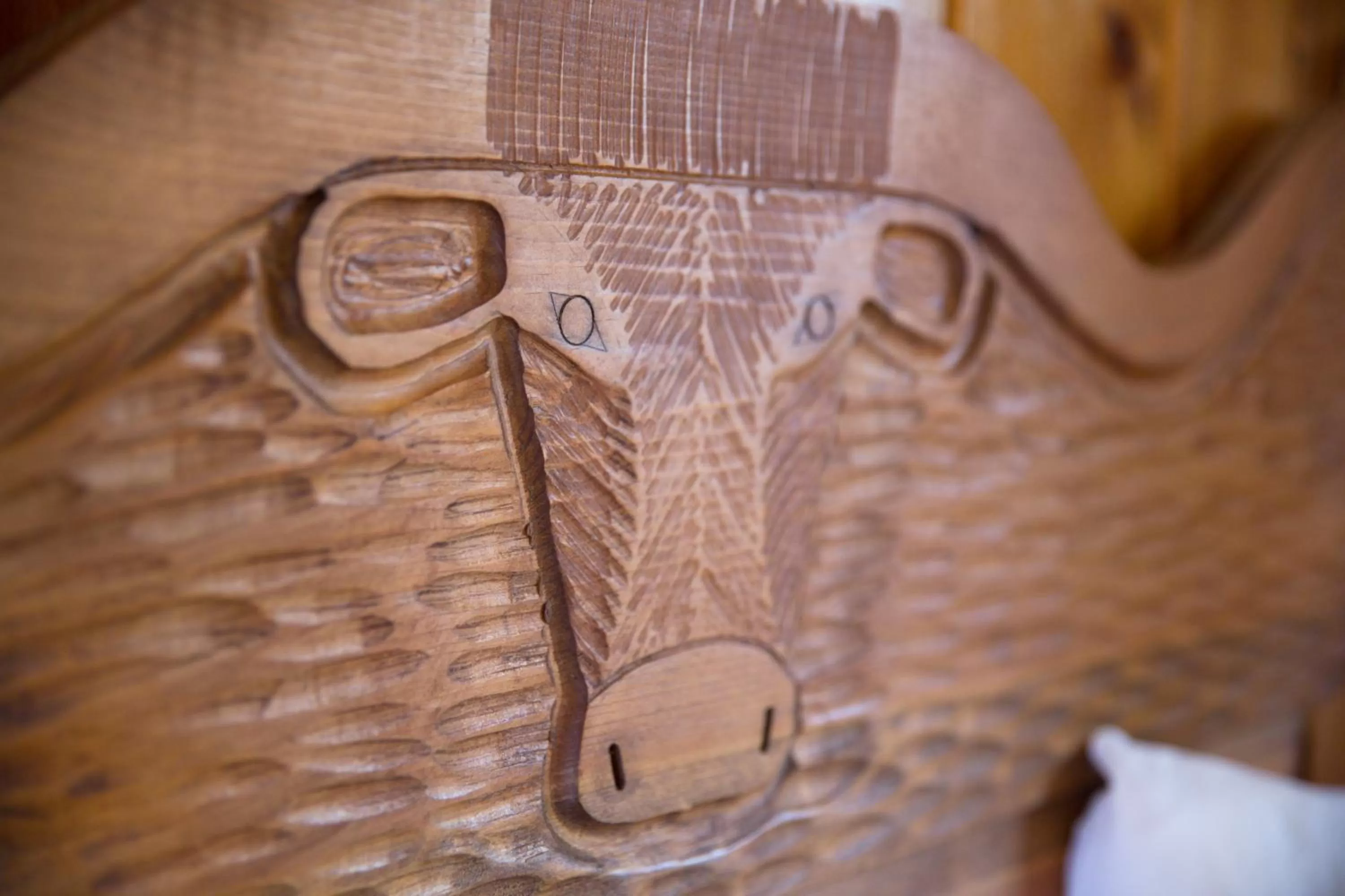 Decorative detail in The Longhorn Ranch Resort Lodge & RV Park