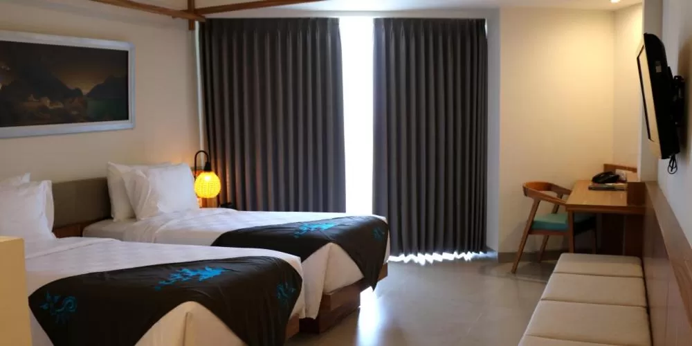 Bed in ILLIRA Hotel Banyuwangi