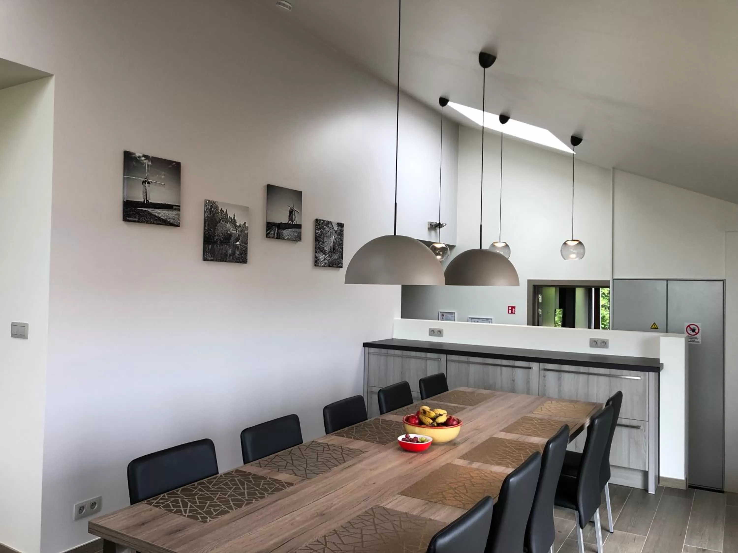 Dining area in B&B Meulecauter