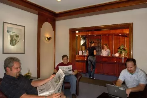 Lobby or reception in Hotel am Schelztor