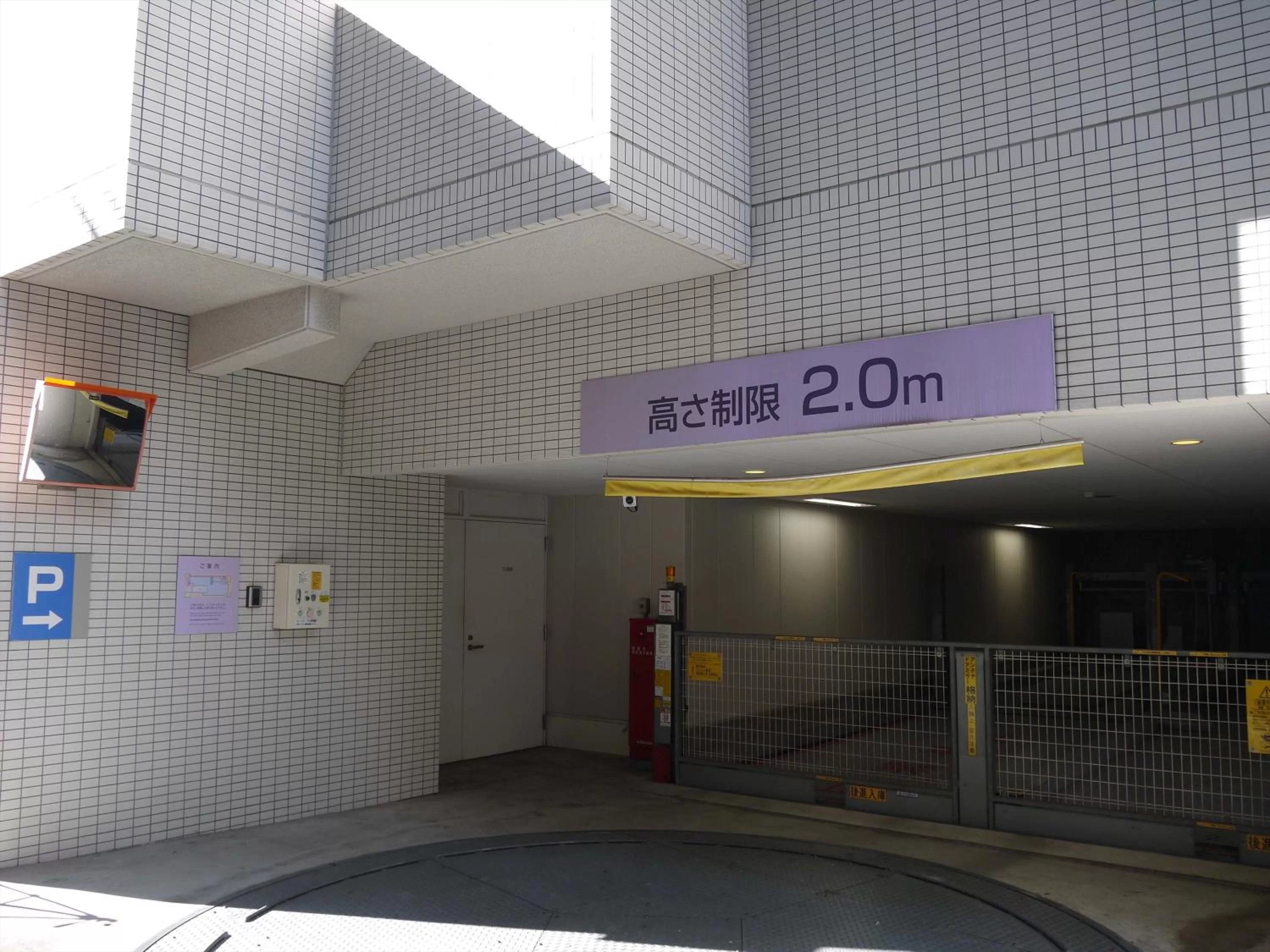 Parking in Best Western Hotel Fino Osaka Shinsaibashi