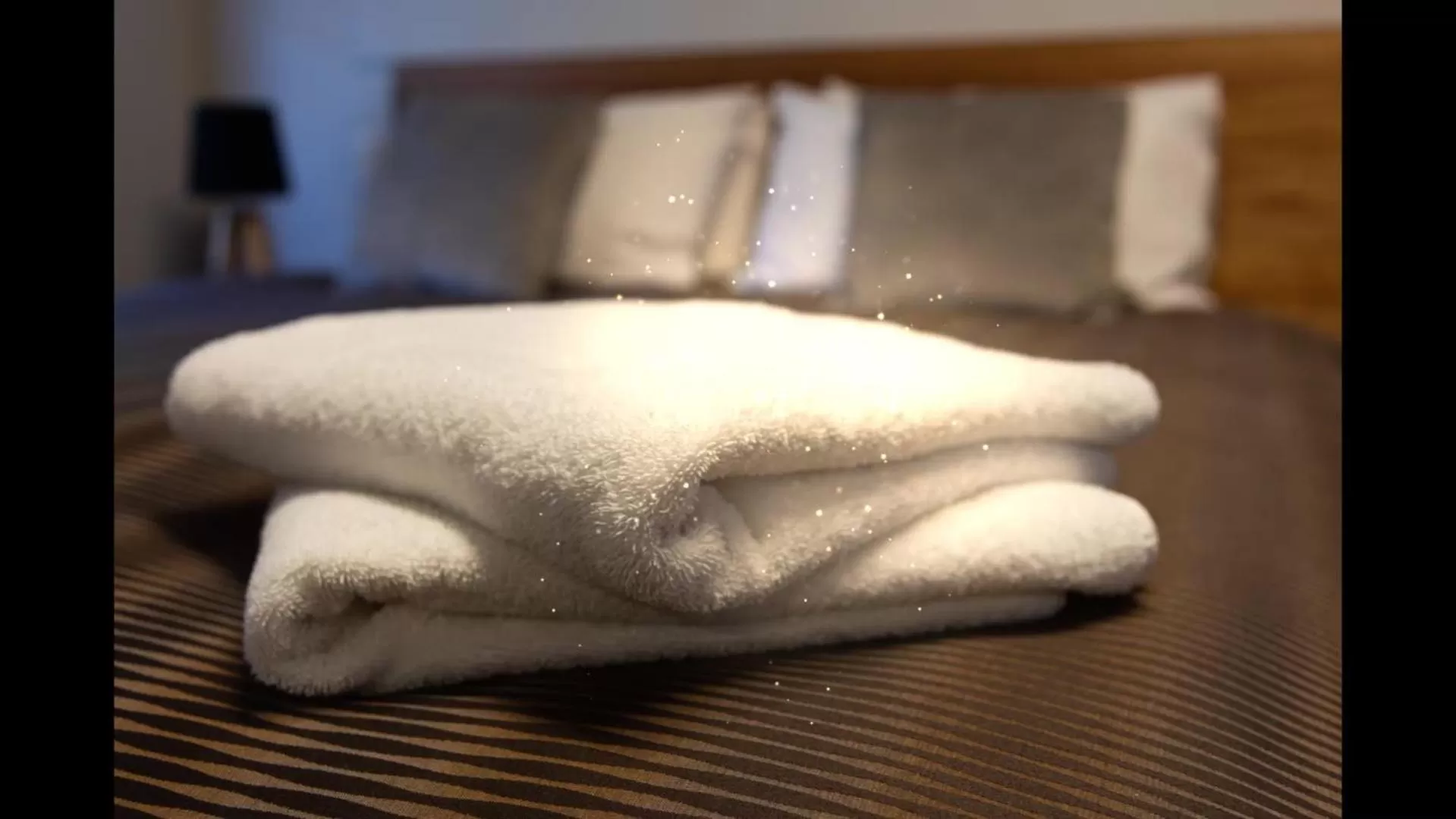 Bed in Black Forest Motel