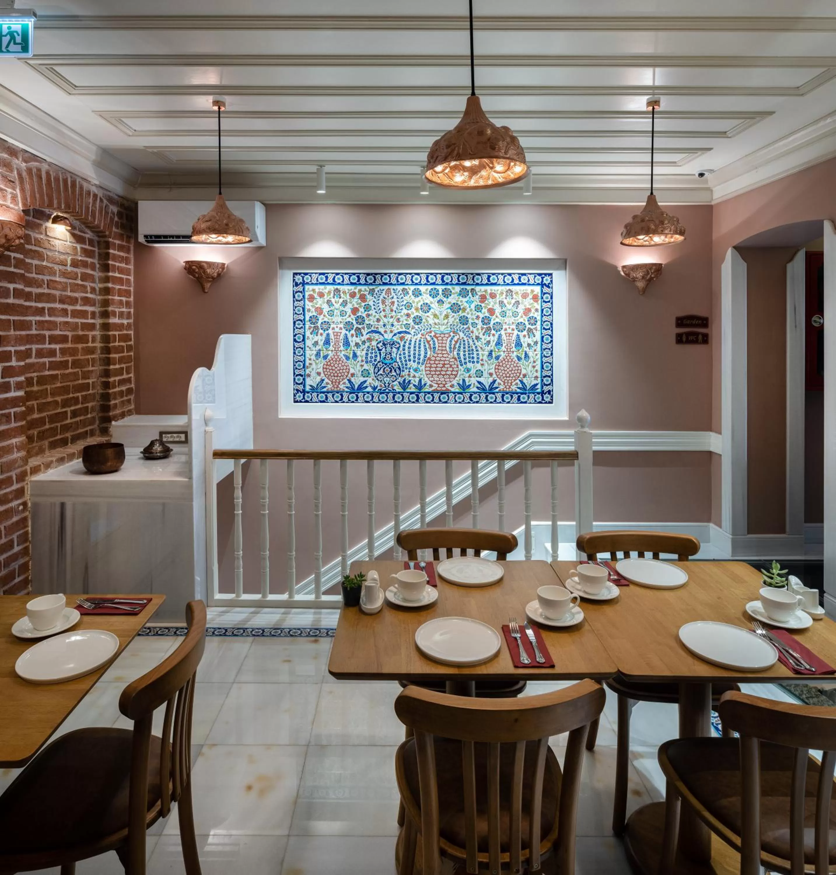 Decorative detail in Hotel Turkish House