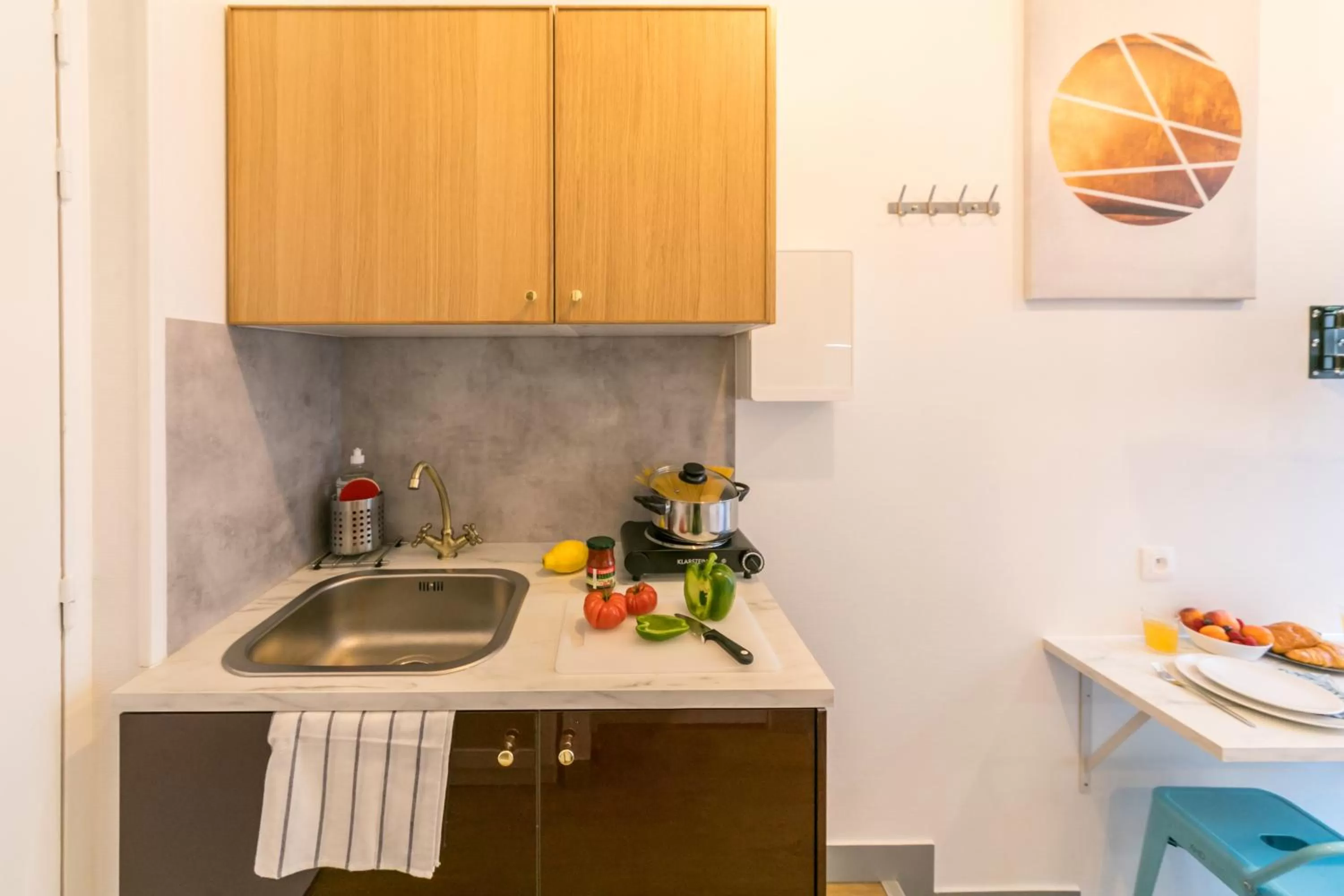 Kitchen or kitchenette in WS Haussmann - La Fayette