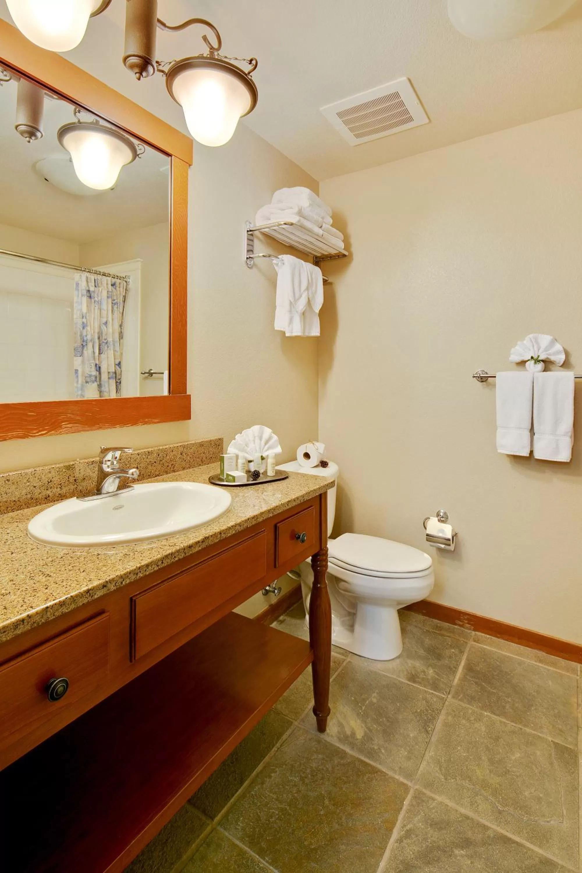 Bathroom in The Village Lodge