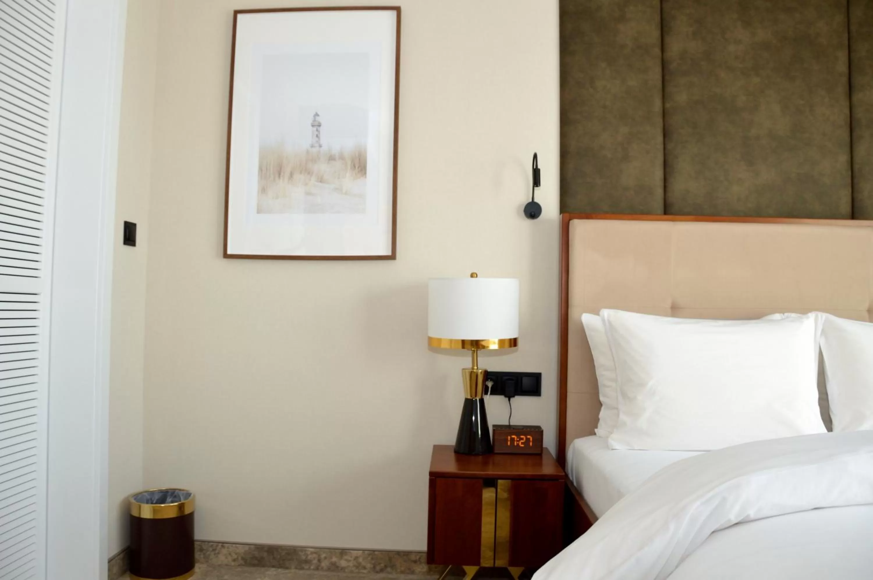 View (from property/room), Bed in The BOGUSZ Wladyslawowo