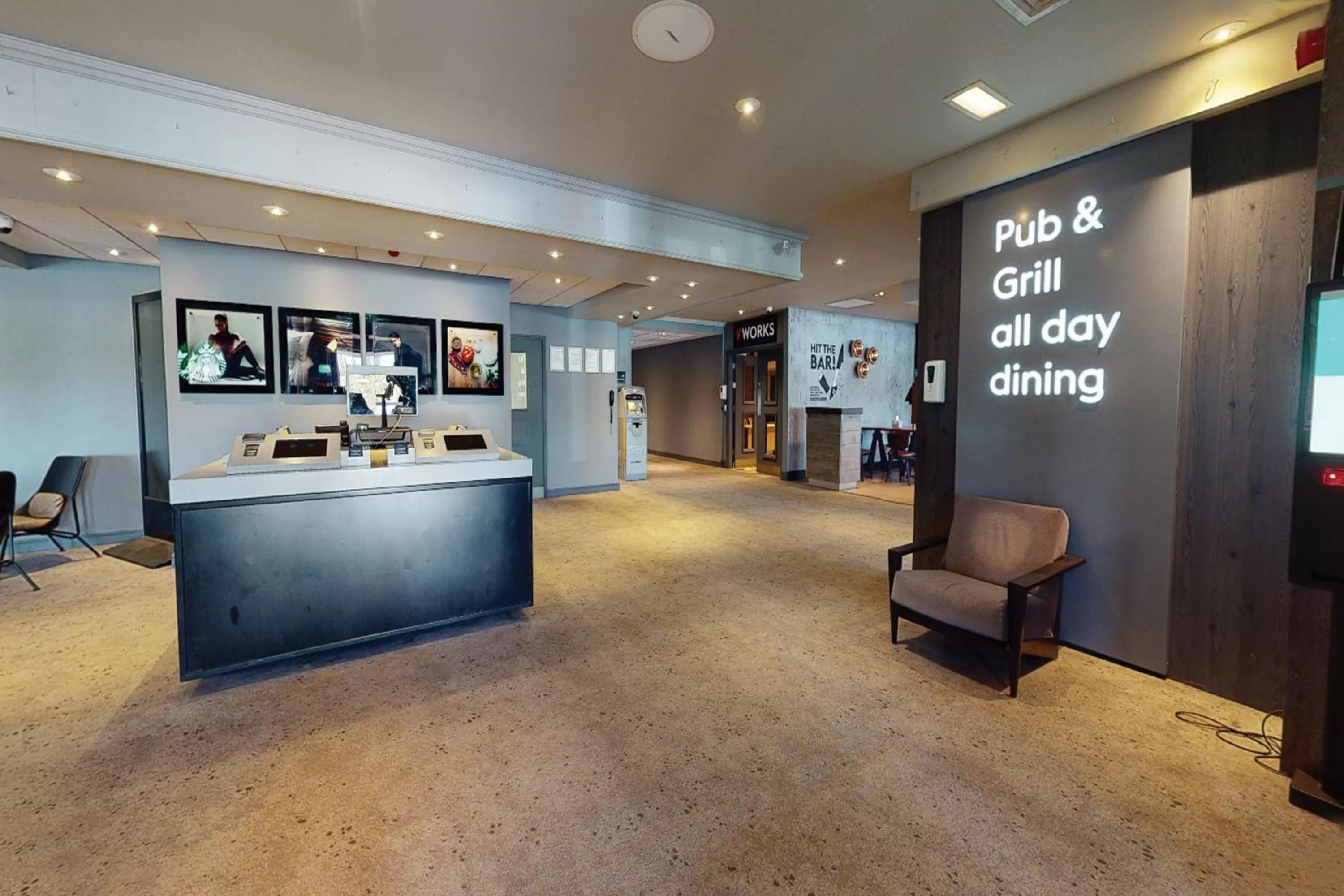 Lobby or reception in Village Hotel Birmingham Dudley