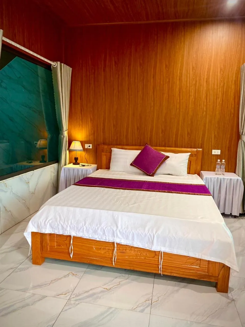 Bed in Tam Coc Cat Luong Homestay