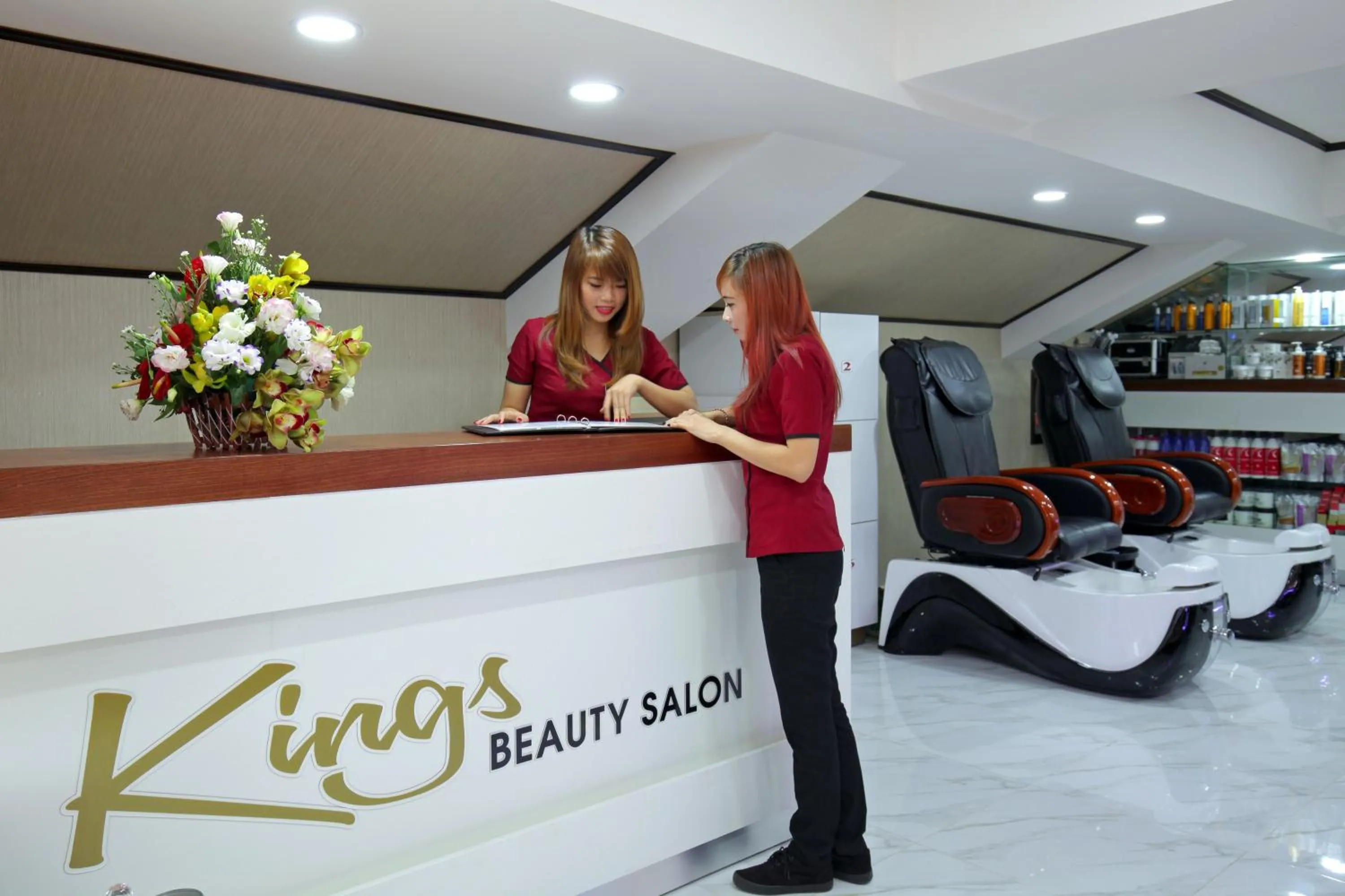 Lobby or reception in Kings Hotel Dalat