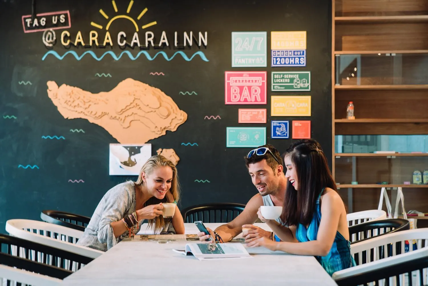 People in Cara Cara Inn