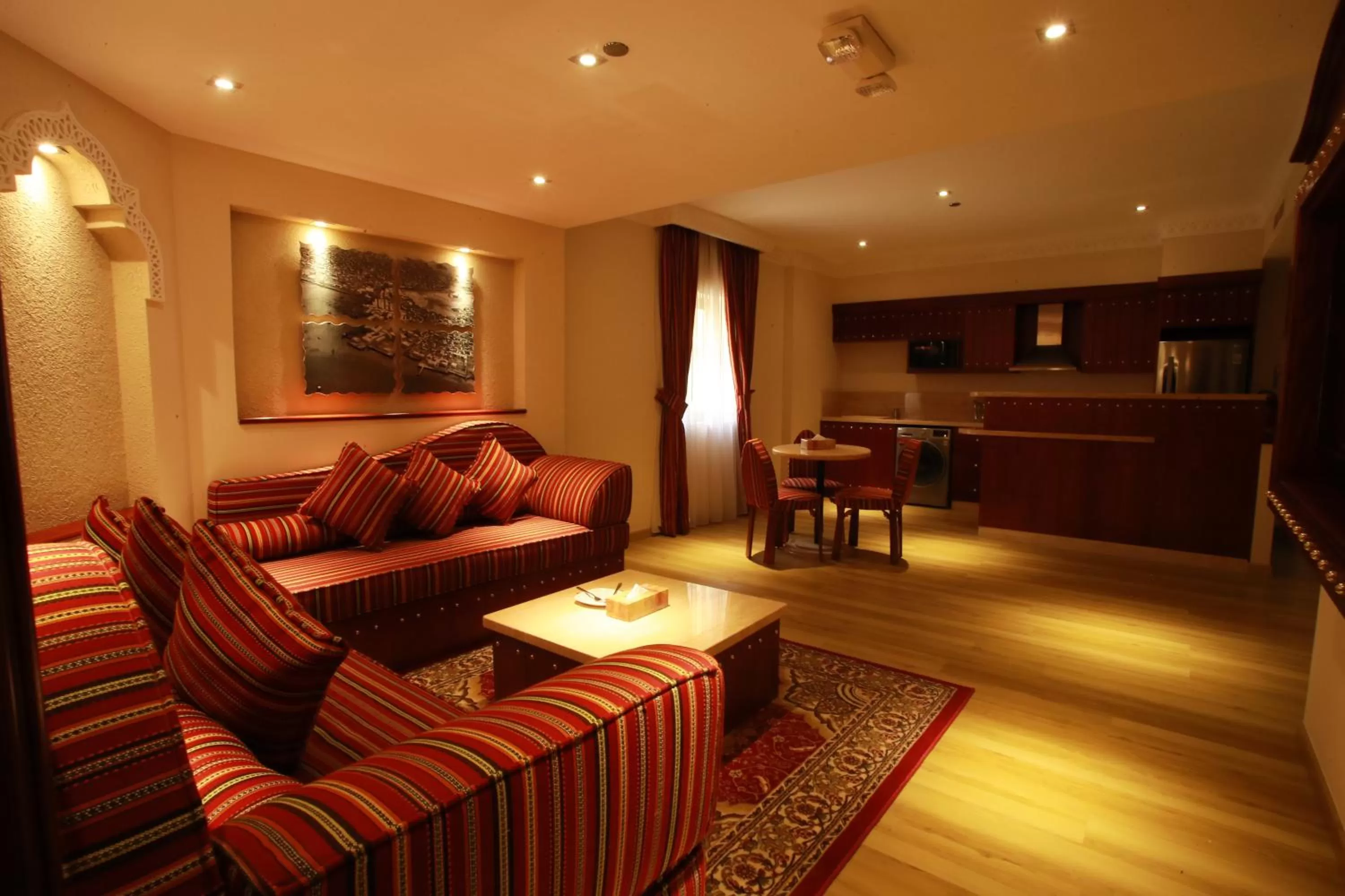 Living room in Al Liwan Suites Rawdat Al Khail