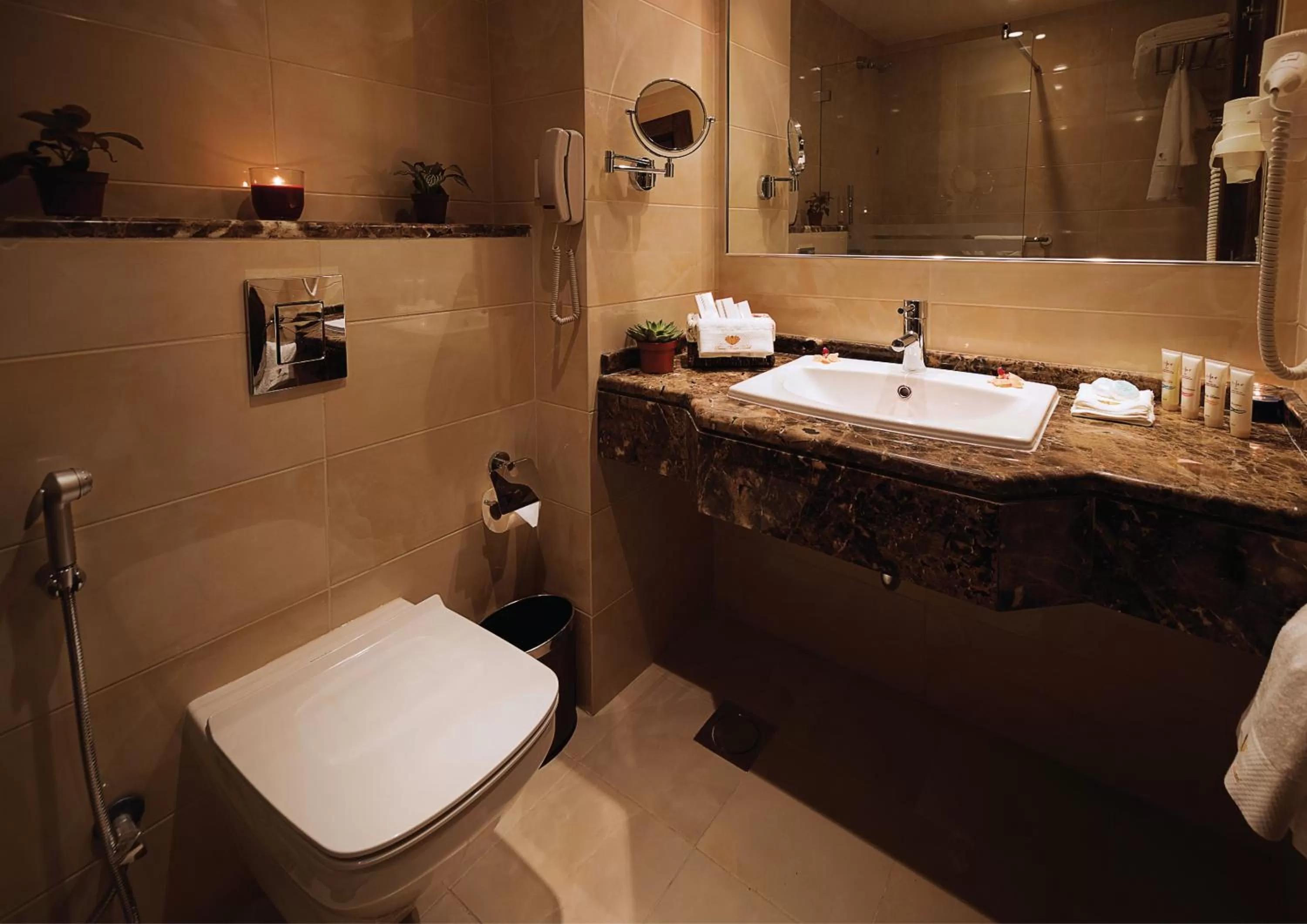 Bathroom in Seven Roses Hotel