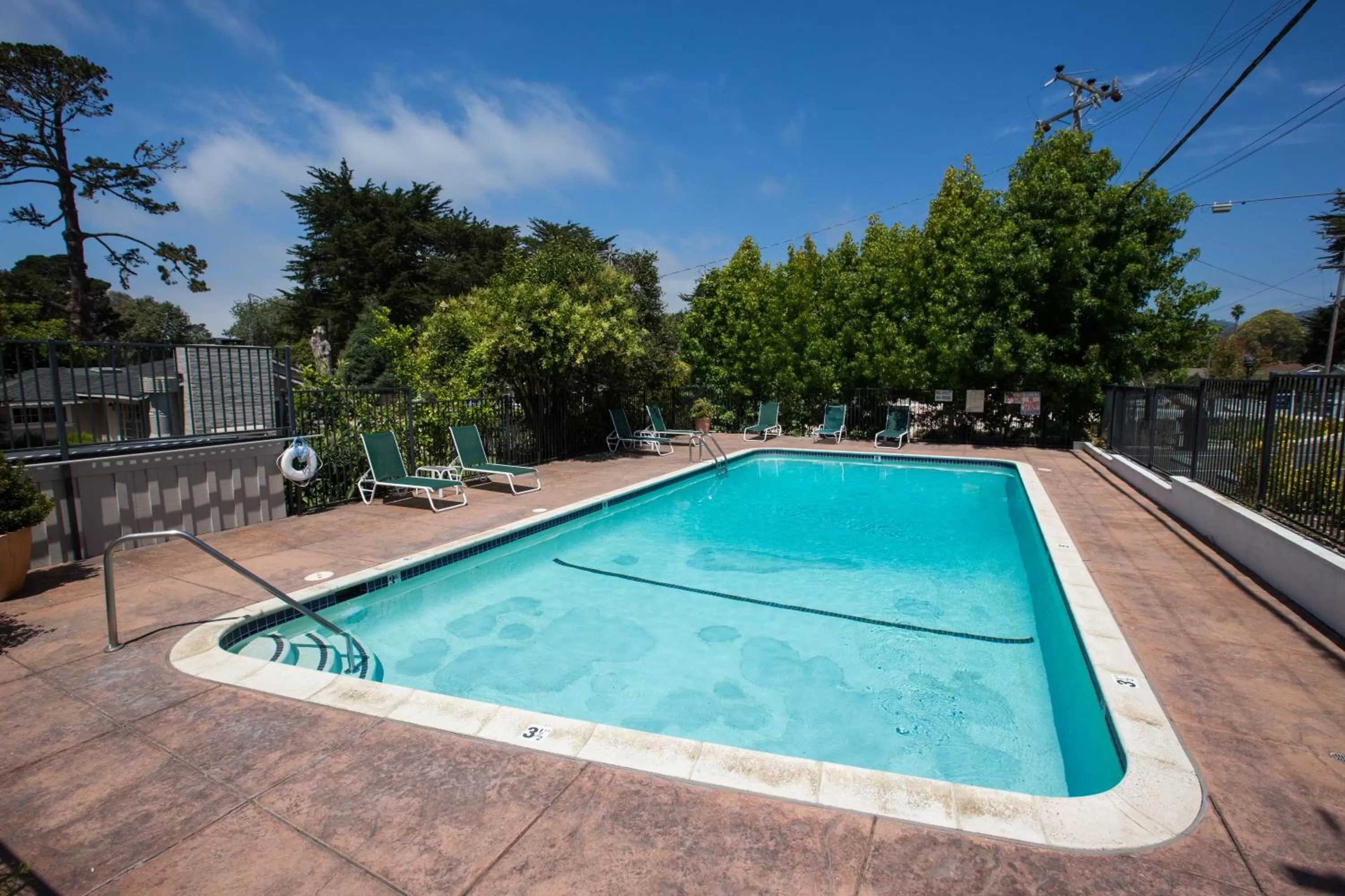 Swimming pool in Carmel River Inn & Cottages