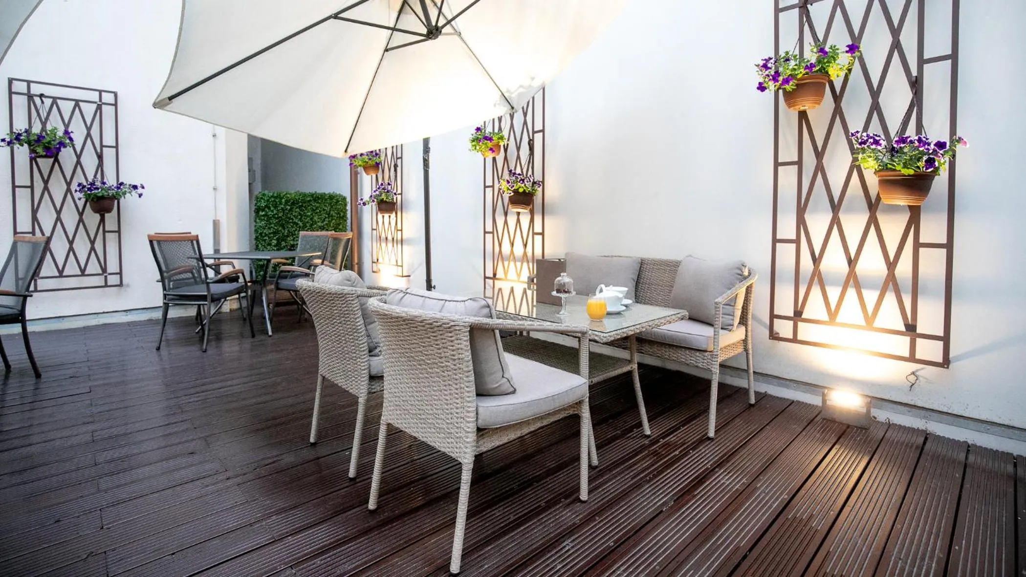 Balcony/Terrace in Hotel Le Premier