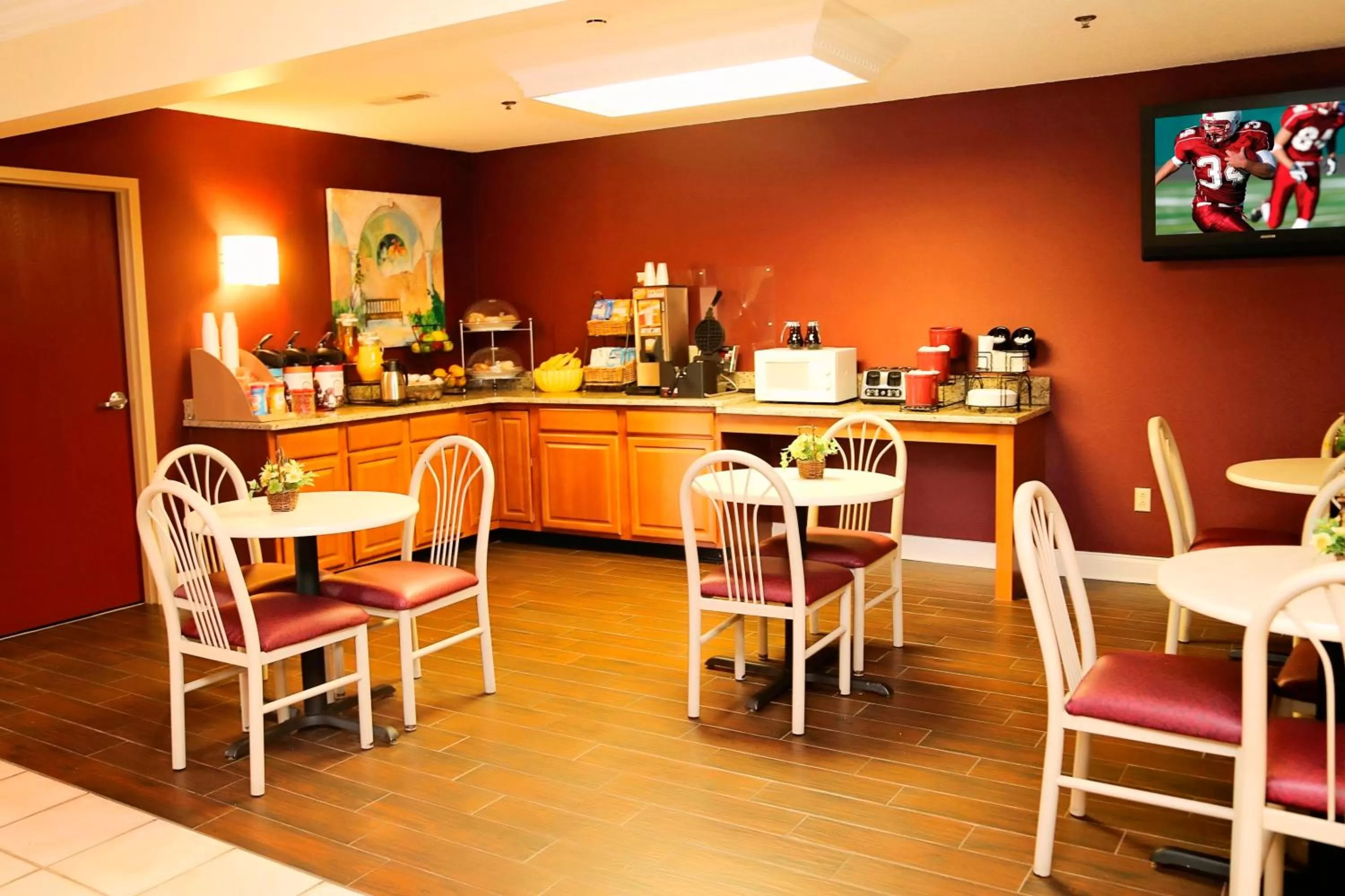 Breakfast in Red Roof Inn London I-75