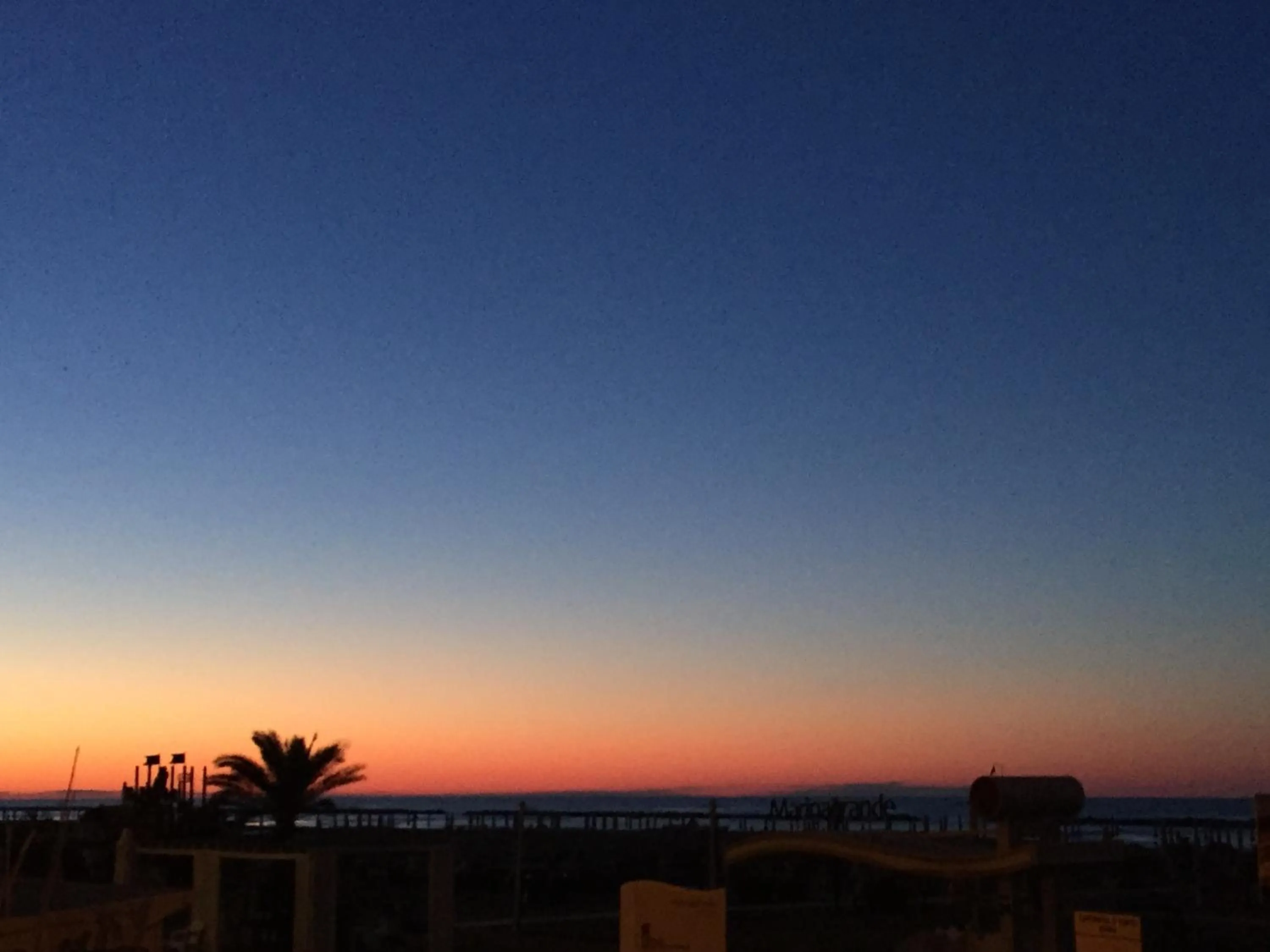 Sunset in Hotel Cosmopolita