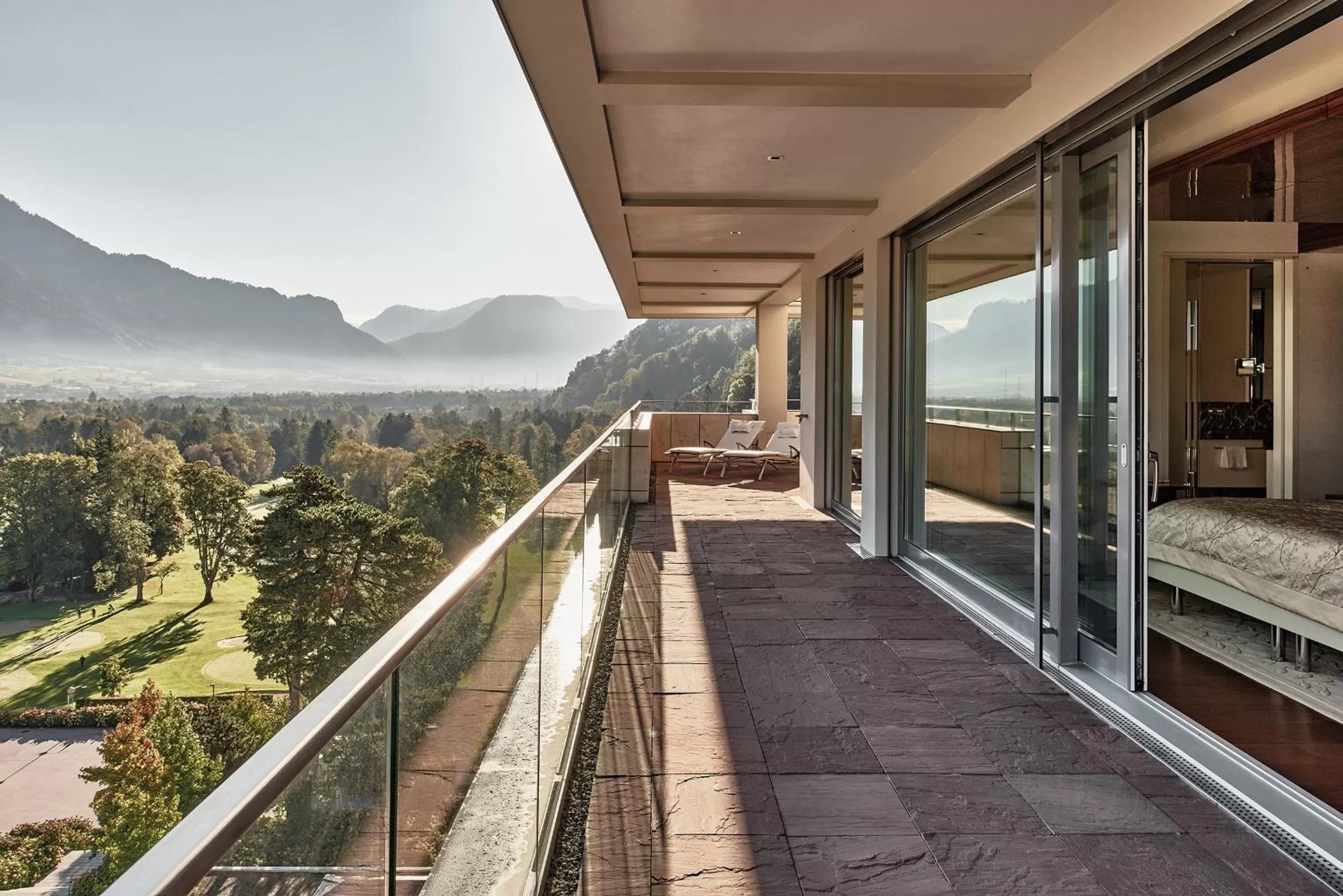 Balcony/Terrace in Grand Resort Bad Ragaz