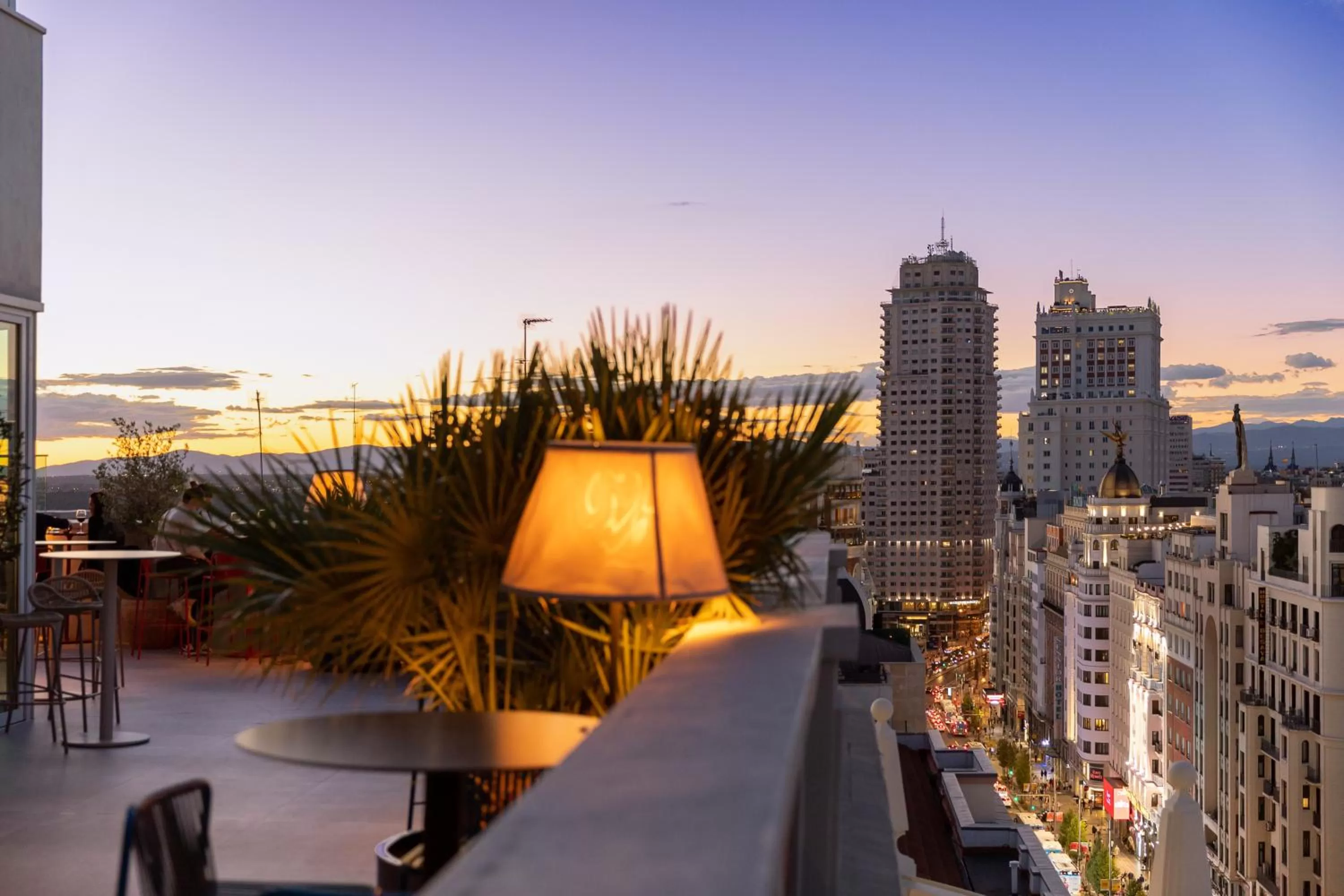 Balcony/Terrace in Room Mate Macarena, Madrid Gran Vía