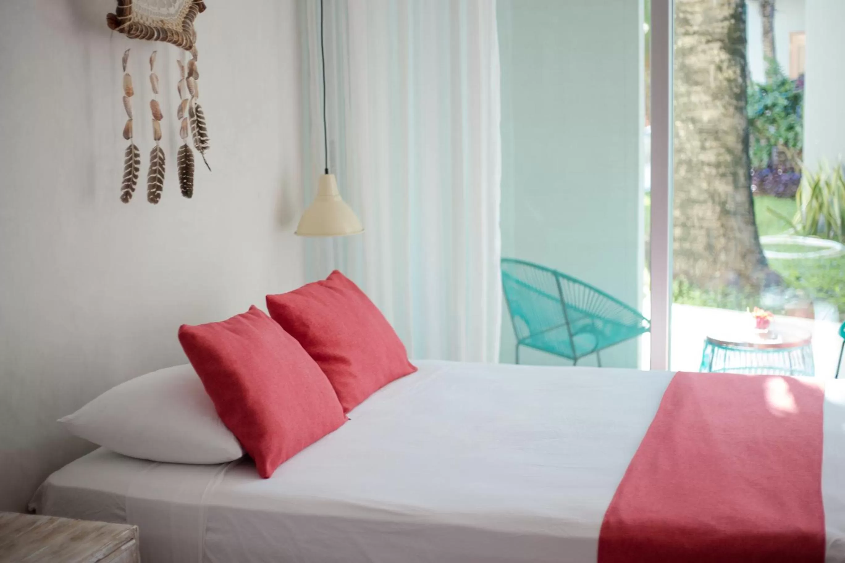 Garden, Bed in Villas H2O